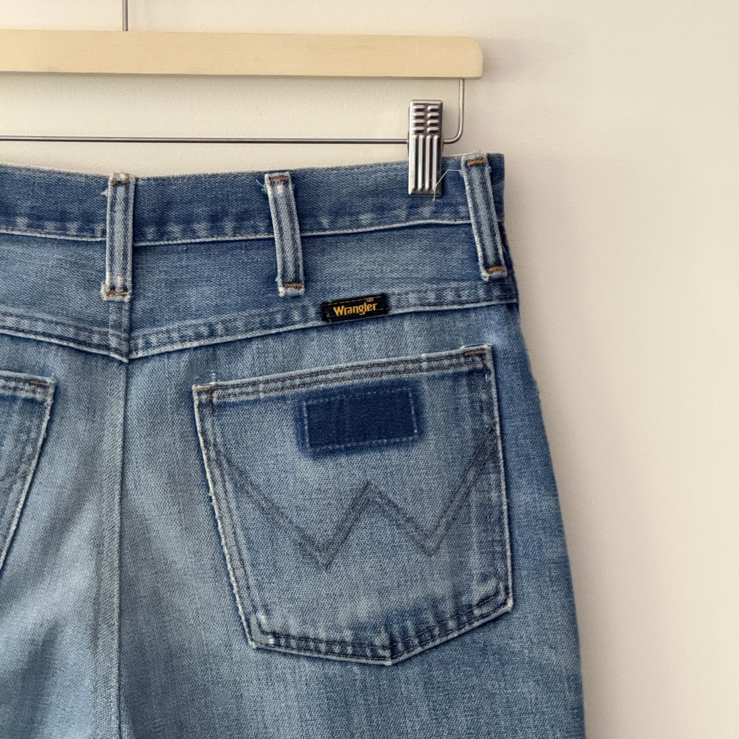 Vintage Wrangler flares - vintage faded Size US 30 / EU 46 - 5 Thumbnail