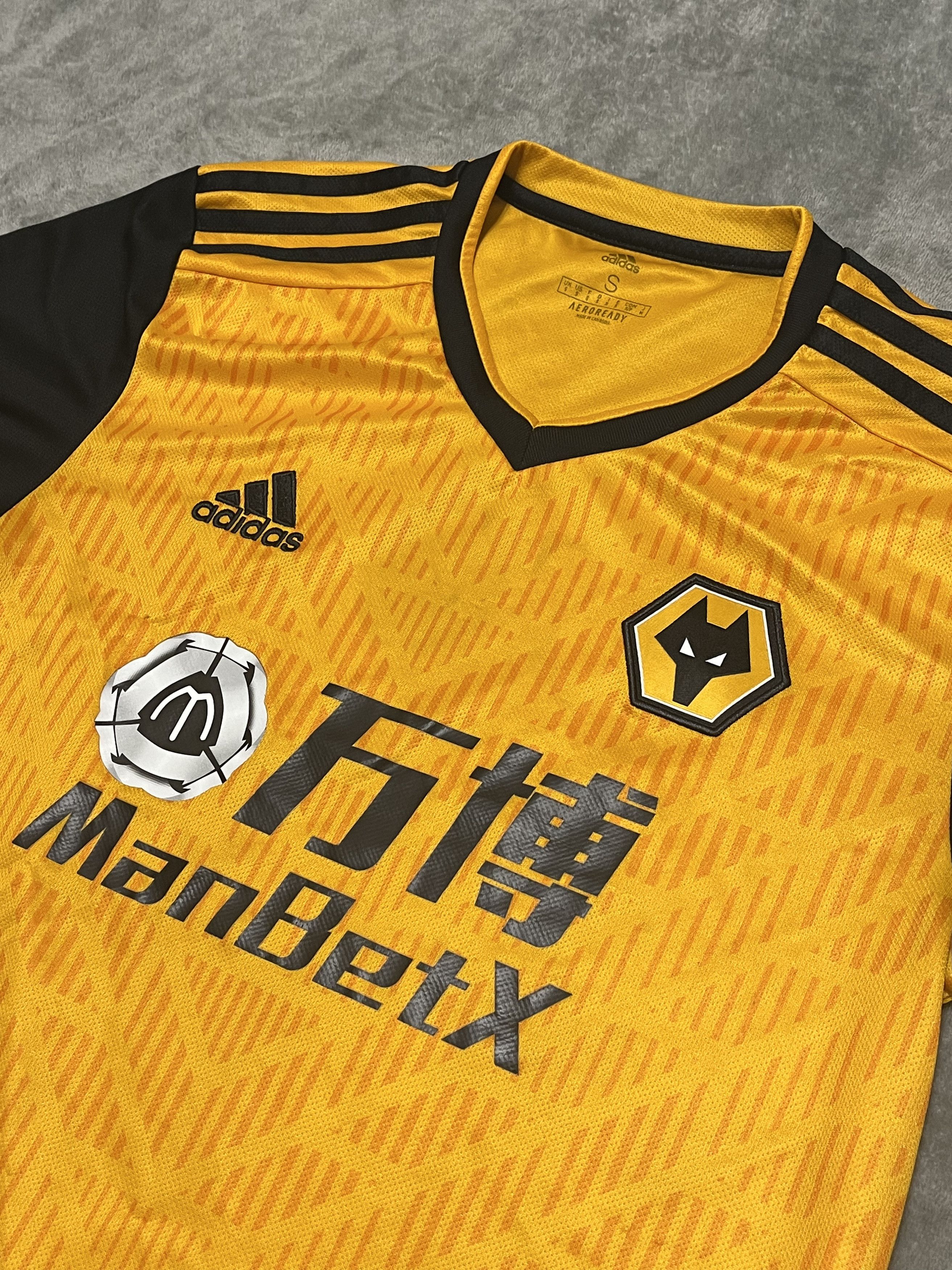 Adidas Adidas Wolverhampton Wolwes 2020 2021 Home shirt Size US S / EU 44-46 / 1 - 2 Thumbnail