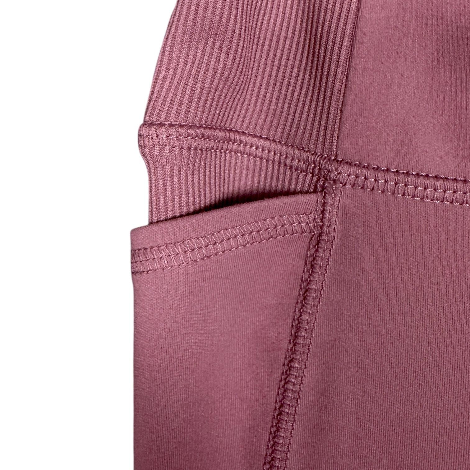 Reebok RBX Dark Pink High Rise Full Length Yoga Leggings Gym NWT -S Size 27" / US 4 / IT 40 - 8 Thumbnail