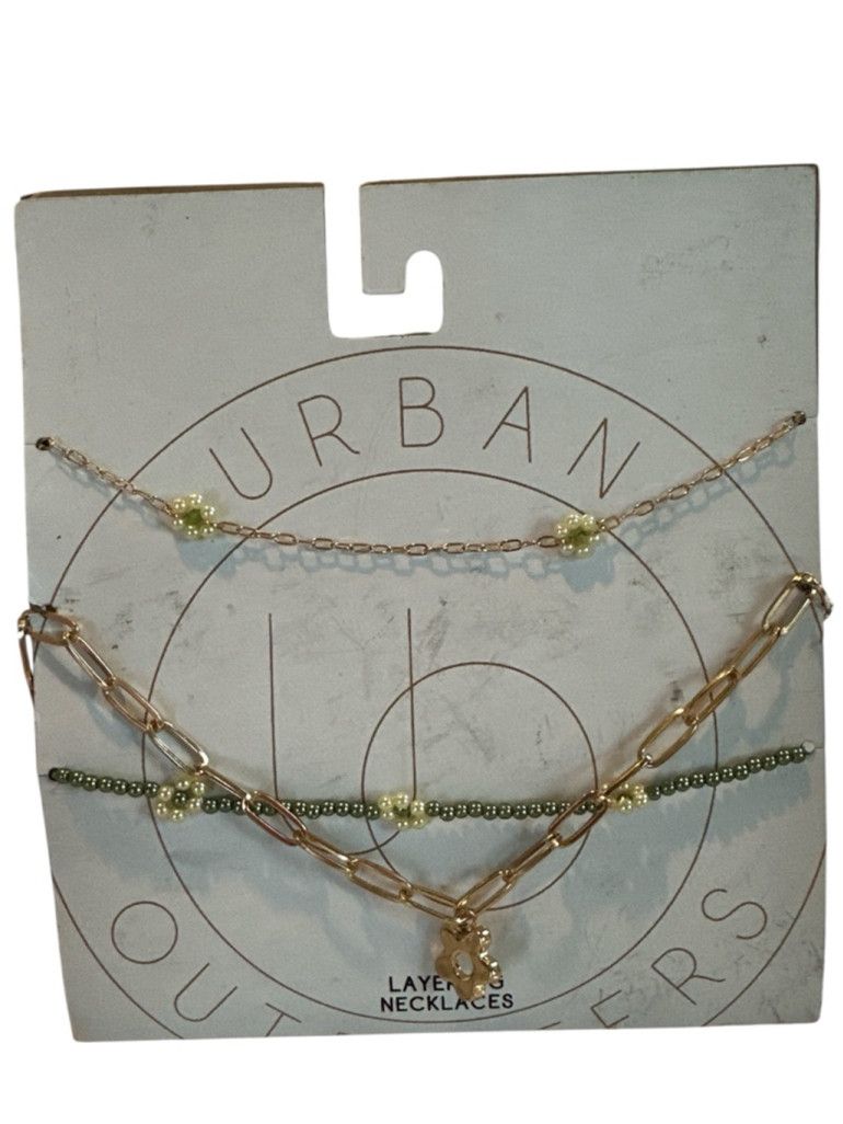 Urban Outfitters NWT Urban Outfitters 3pc Layered Necklace Set Size ONE SIZE - 1 Thumbnail