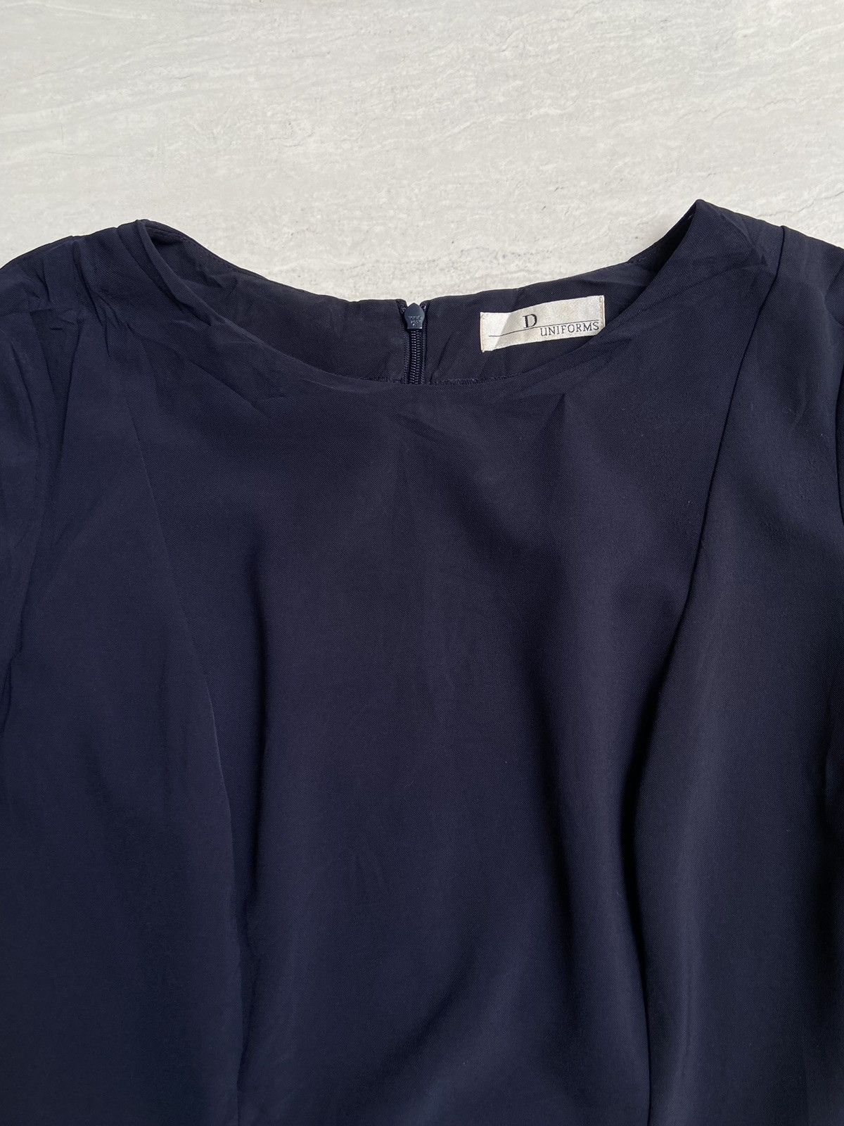 Dior D UNIFORMS Navy Blouse Size XS / US 0-2 / IT 36-38 - 4 Thumbnail