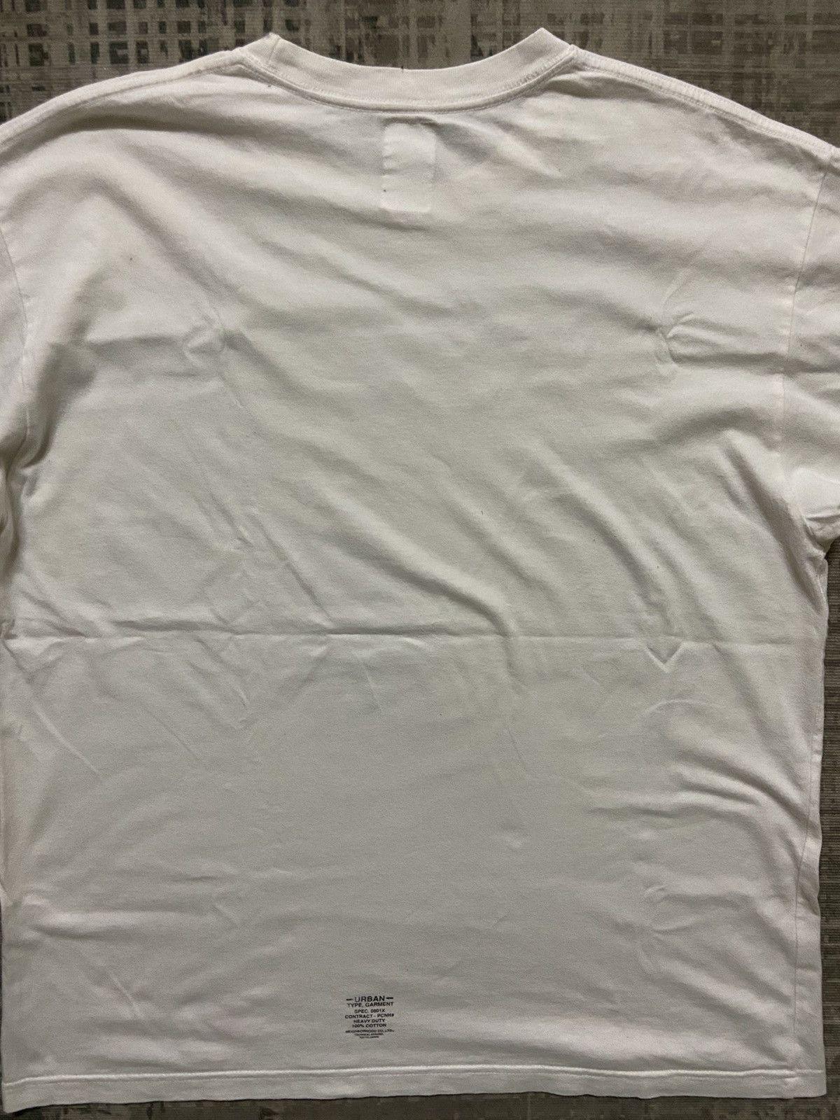 Neighborhood NEIGHBOURHOOD WHITE TEE RARE DESIGN Size US XL / EU 56 / 4 - 6 Thumbnail