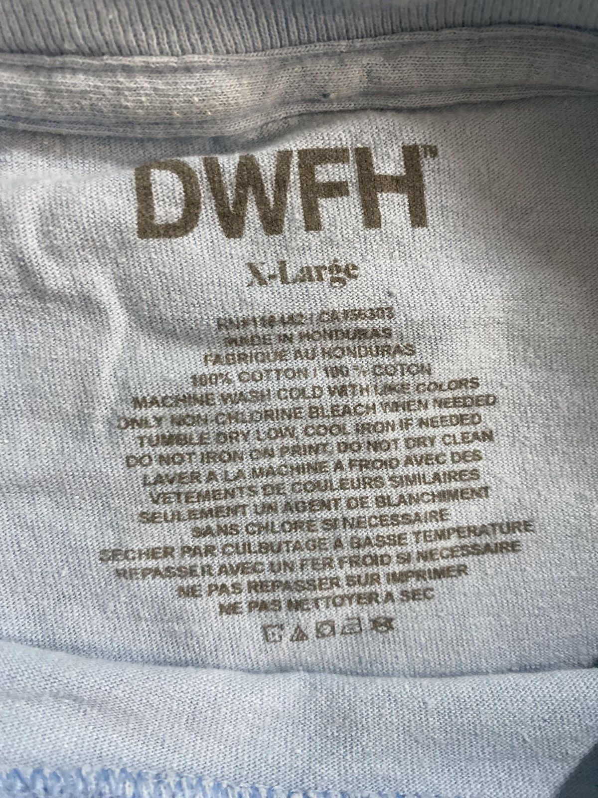 Earl Sweatshirt Deathworld Pyramid tee blue Size US XL / EU 56 / 4 - 2 Thumbnail