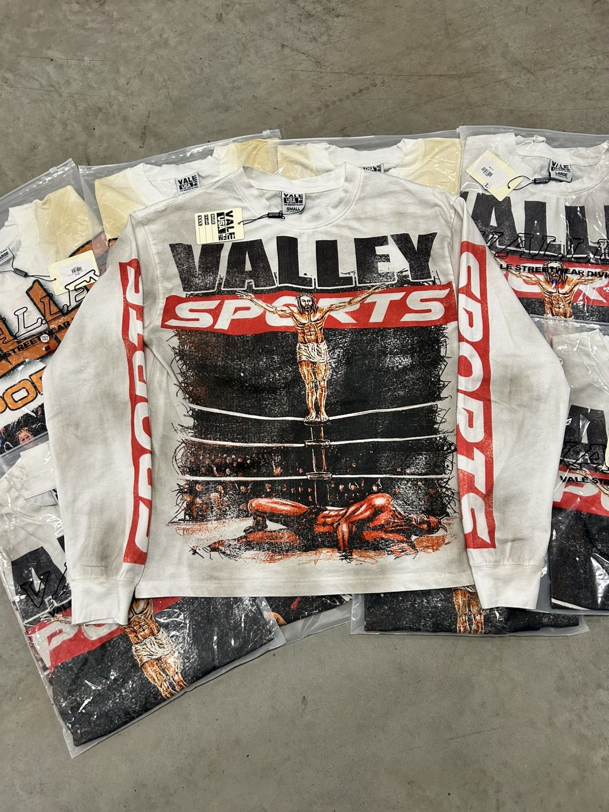 Vale Forever Valley Dreams Jesus Hardy L/S Tee White 2XLarge