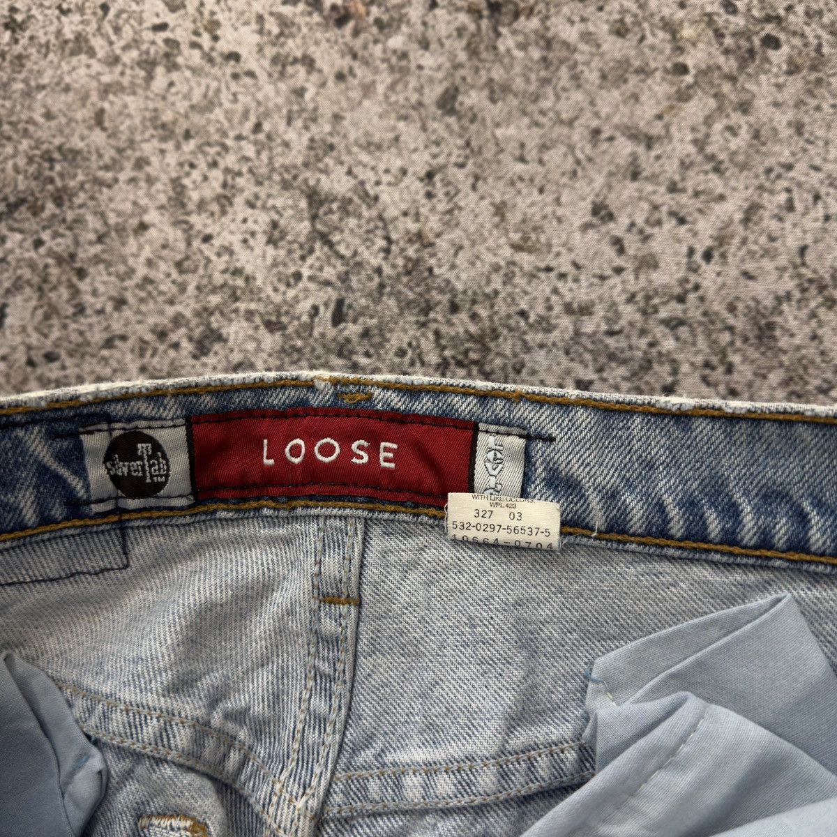 Levi's 90s Levi's Silvertab Loose Baggy Jeans Skater ERD Grunge Size US 29 - 7 Thumbnail