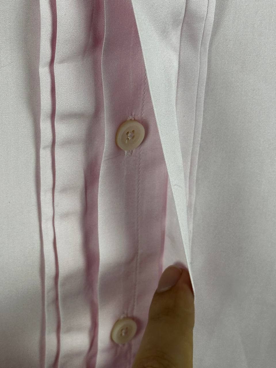 Givenchy Givenchy Luxury Dress Shirt Pink Size US S / EU 44-46 / 1 - 5 Thumbnail