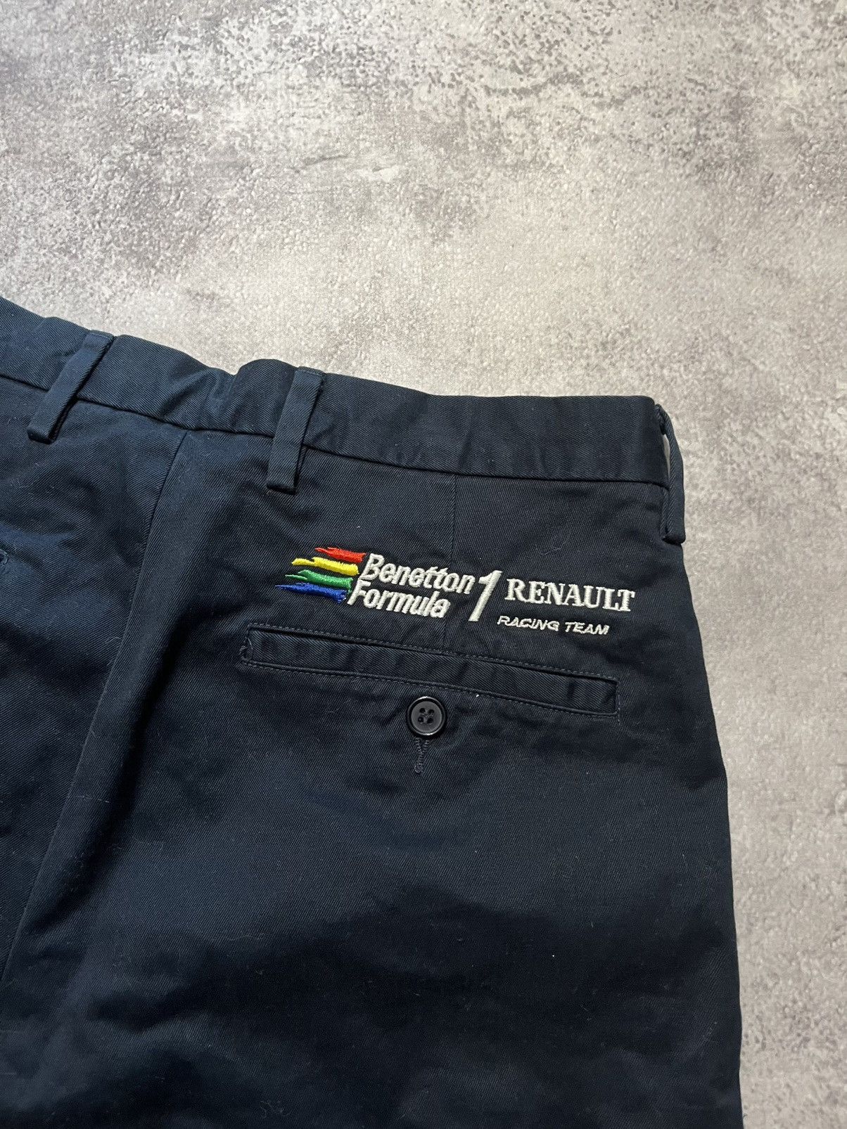Benetton Vintage Benetton Formula uno Renault team pants Size US 30 / EU 46 - 2 Thumbnail