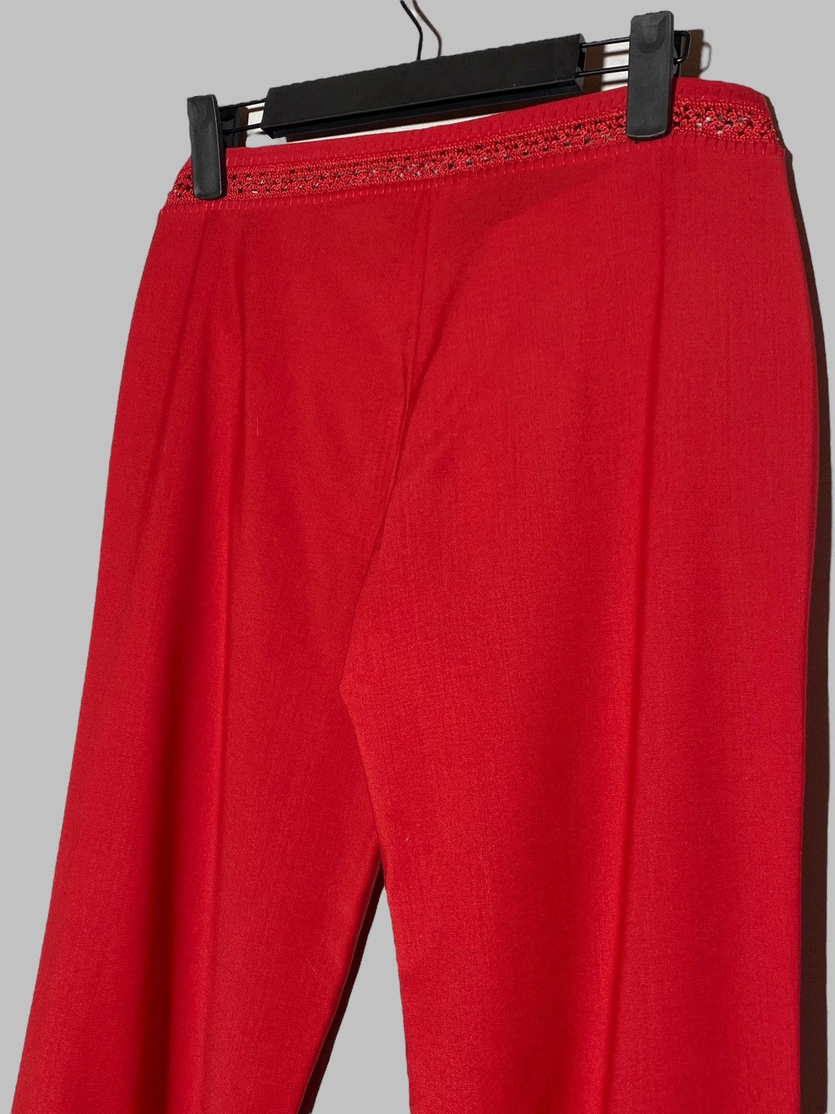 Versace Gianni Versace Vintage 90s Hot Red Classic Pants Size 27" / US 4 / IT 40 - 8 Thumbnail
