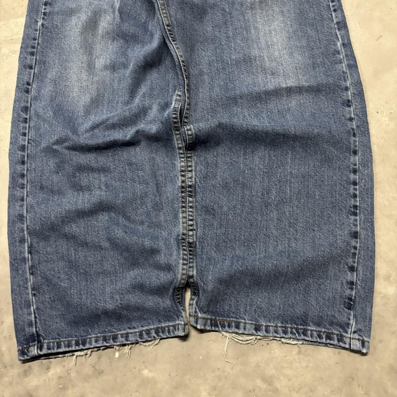 Japanese Brand × Levi's × Vintage Crazy Vintage Y2K/2000s Baggy Dark Blue Wash Levi’s Skater Style Denim Jeans! Size US 38 / EU 54 - 6 Thumbnail