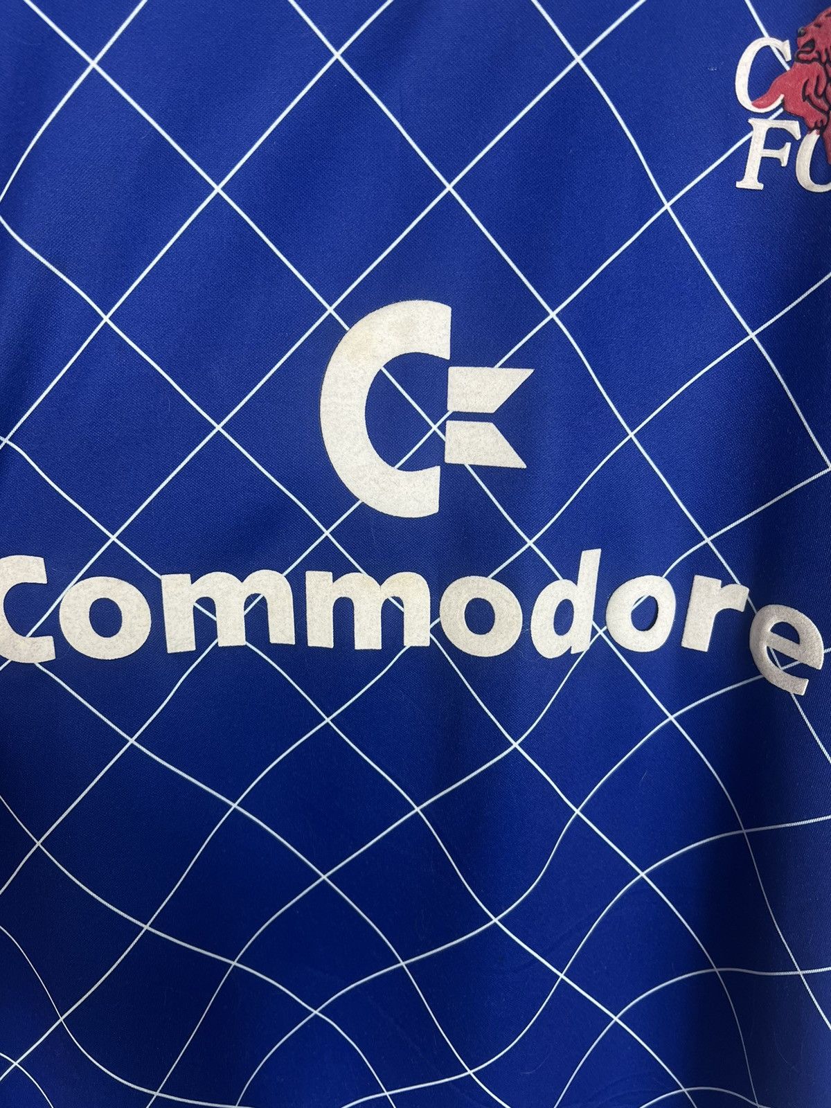 Chelsea Soccer Vintage 1988 FC Chelsea Home Soccer Jersey Shirt Score Draw Size US M / EU 48-50 / 2 - 5 Thumbnail