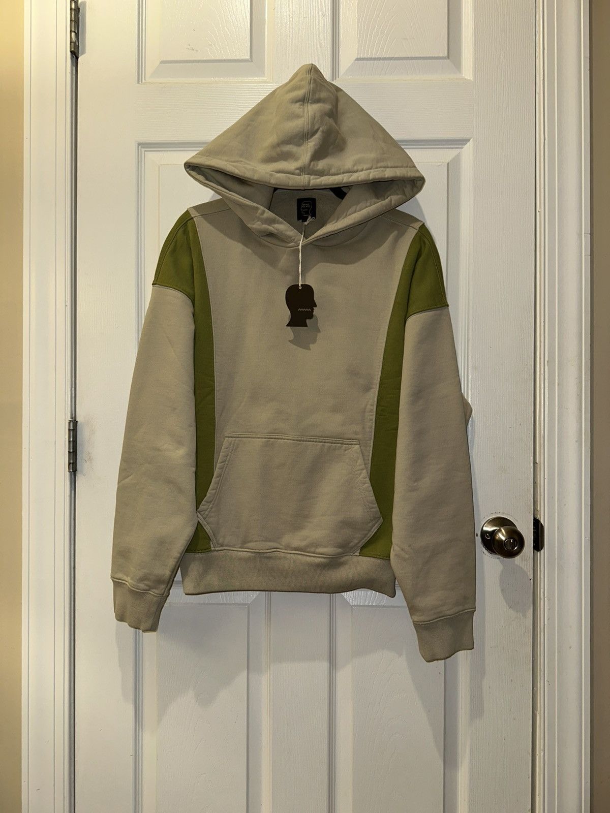 Brain Dead Mendoza Cropped Hooded Sweatshirt