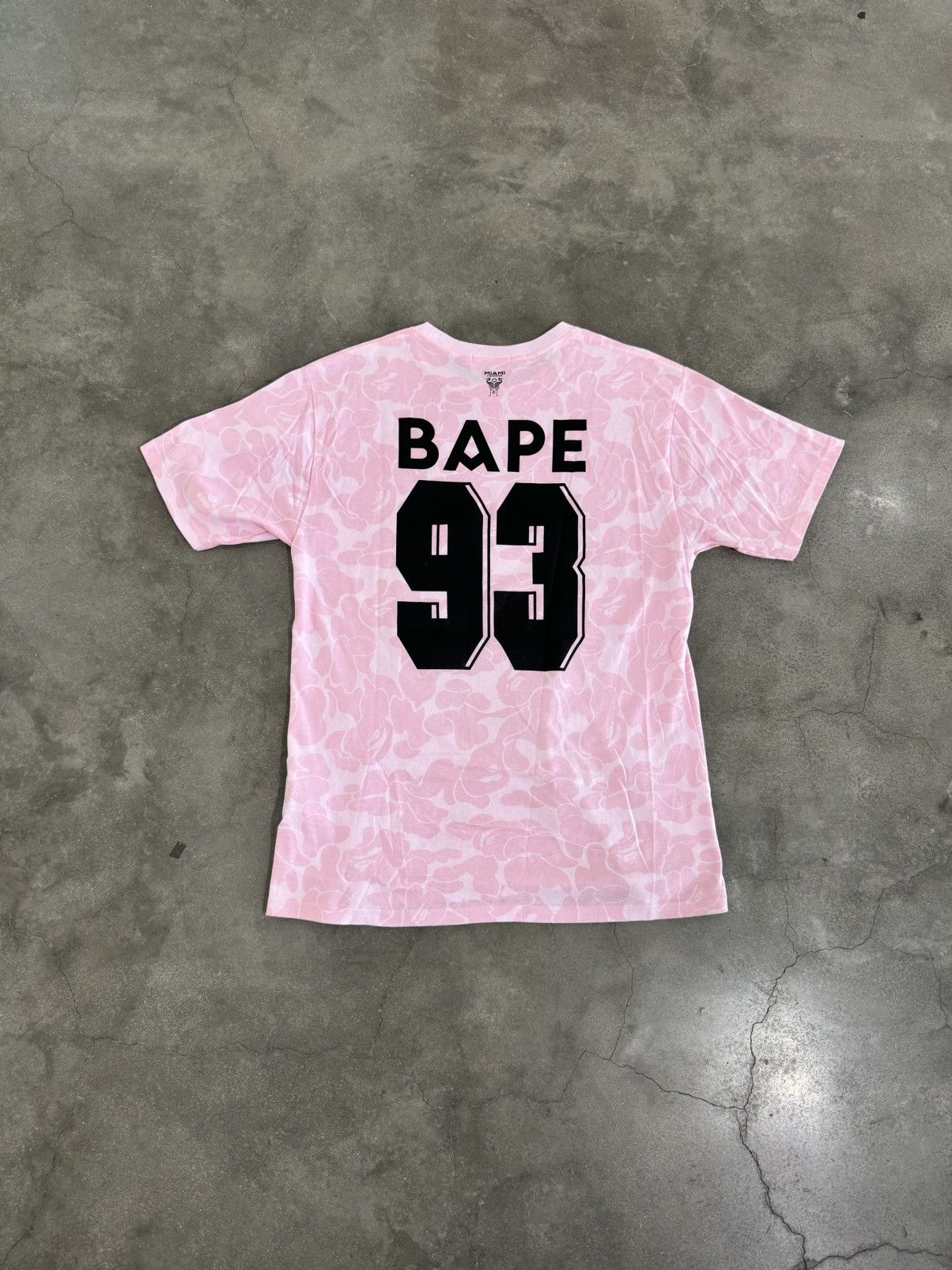 Bape Bape Inter Miami T-Shirt Size US XL / EU 56 / 4 - 2 Thumbnail
