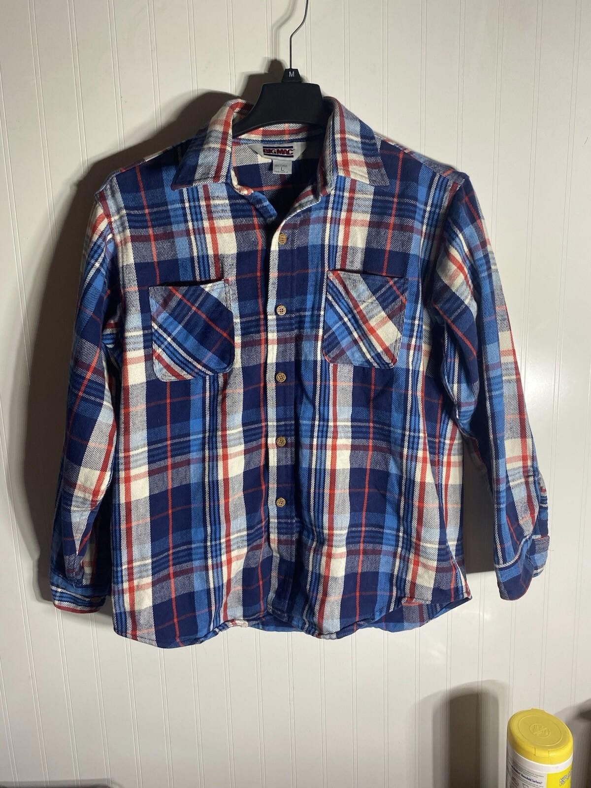 レビュー高評価アイテム特集｜ファッション通販 Big Mac VTG Big Mac JC Penny Heavyweight Flannel Shirt Sz トップス