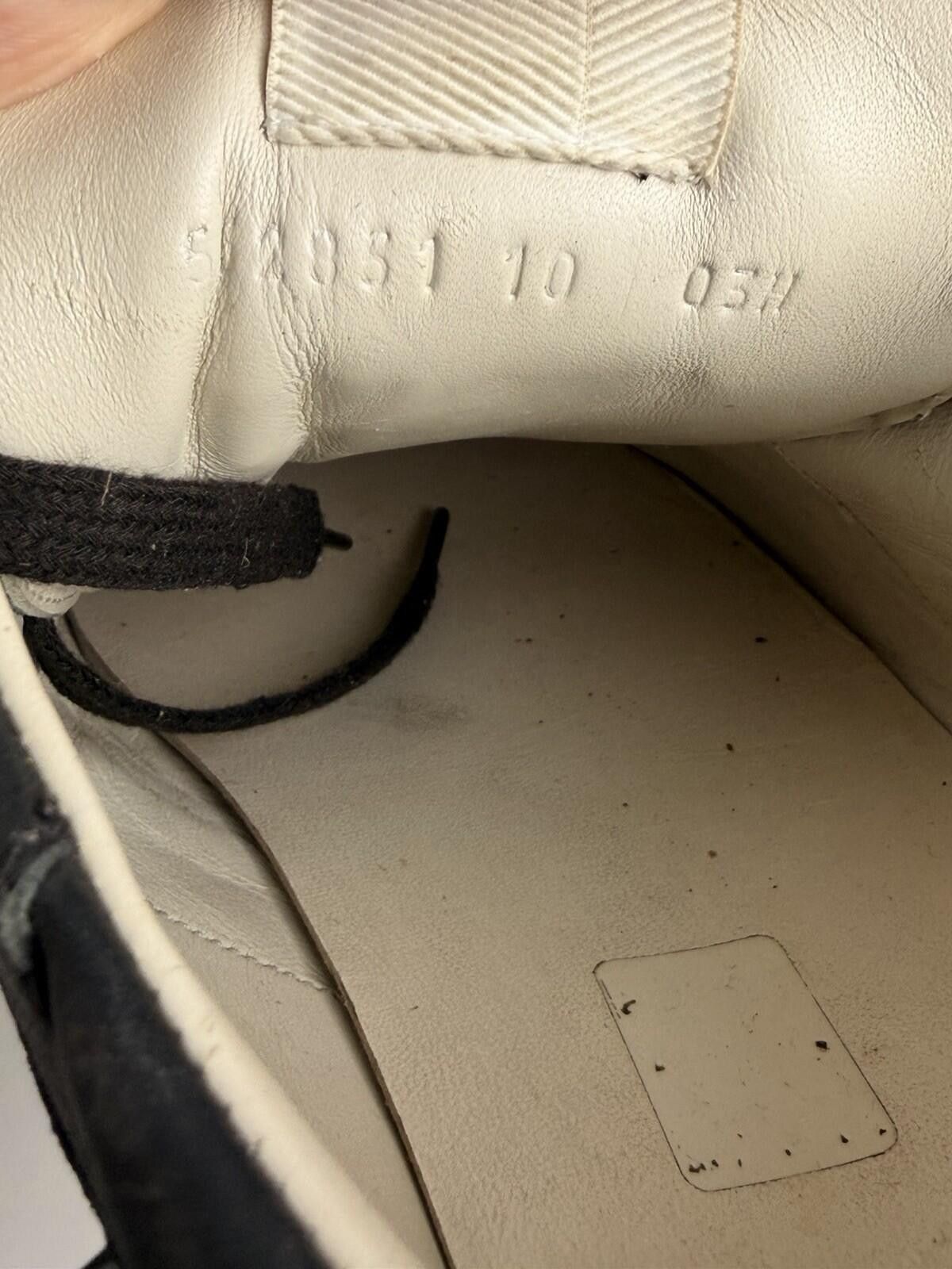 Gucci Gucci Rhyton Rainbow Logo Leather Sneakers Black SZ 10 Good Size US 10 / EU 43 - 4 Thumbnail