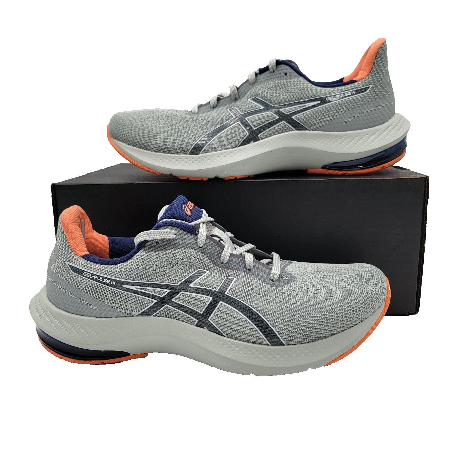 Asics Mens ASICS Gel Pulse 14 Light Sage Orange Sz 8 NIB Running Size US 8 / EU 41 - 1 Thumbnail