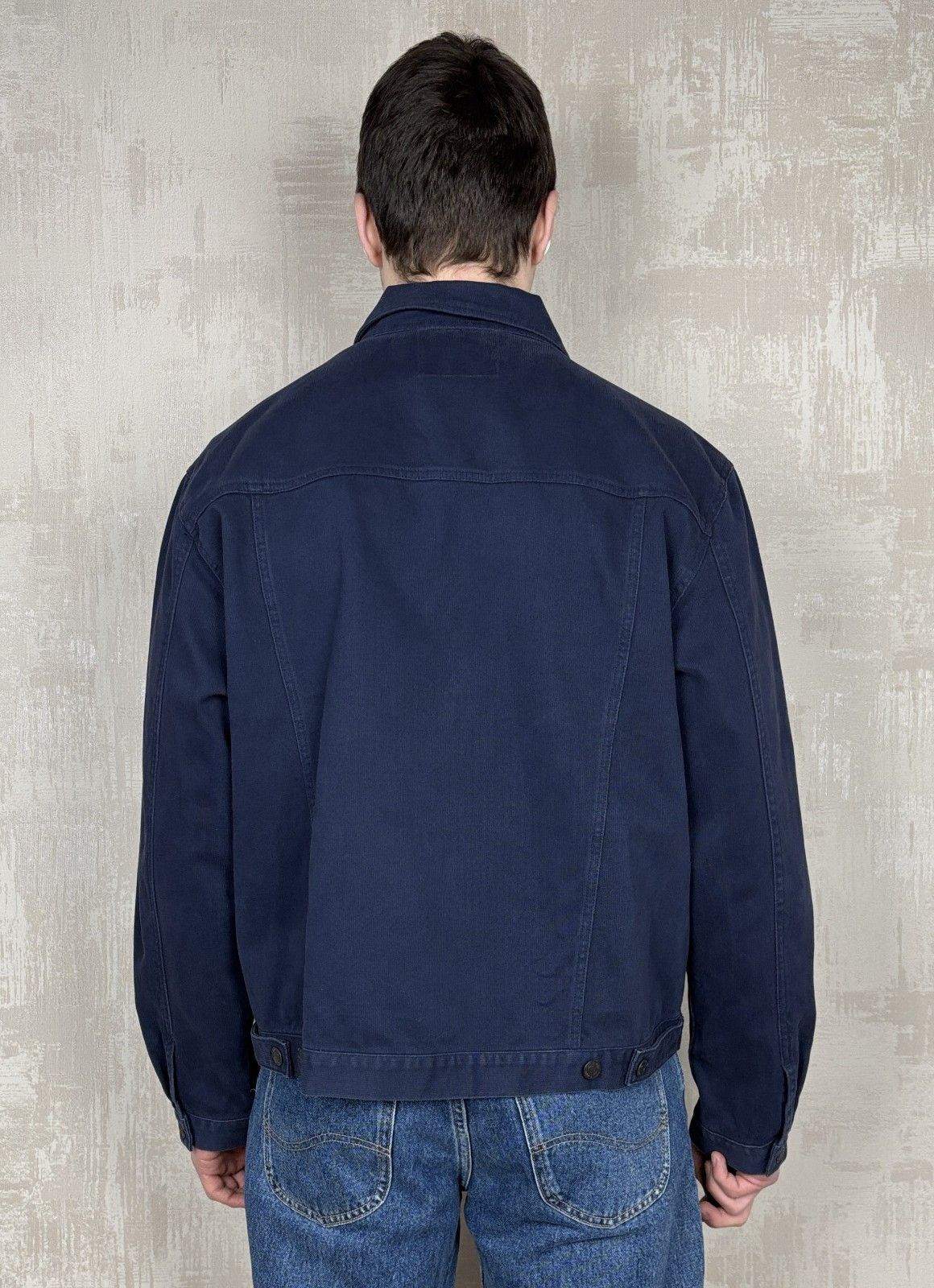 Vintage Zantos Trucker Jacket Navy Blue Size US XL / EU 56 / 4 - 10 Thumbnail