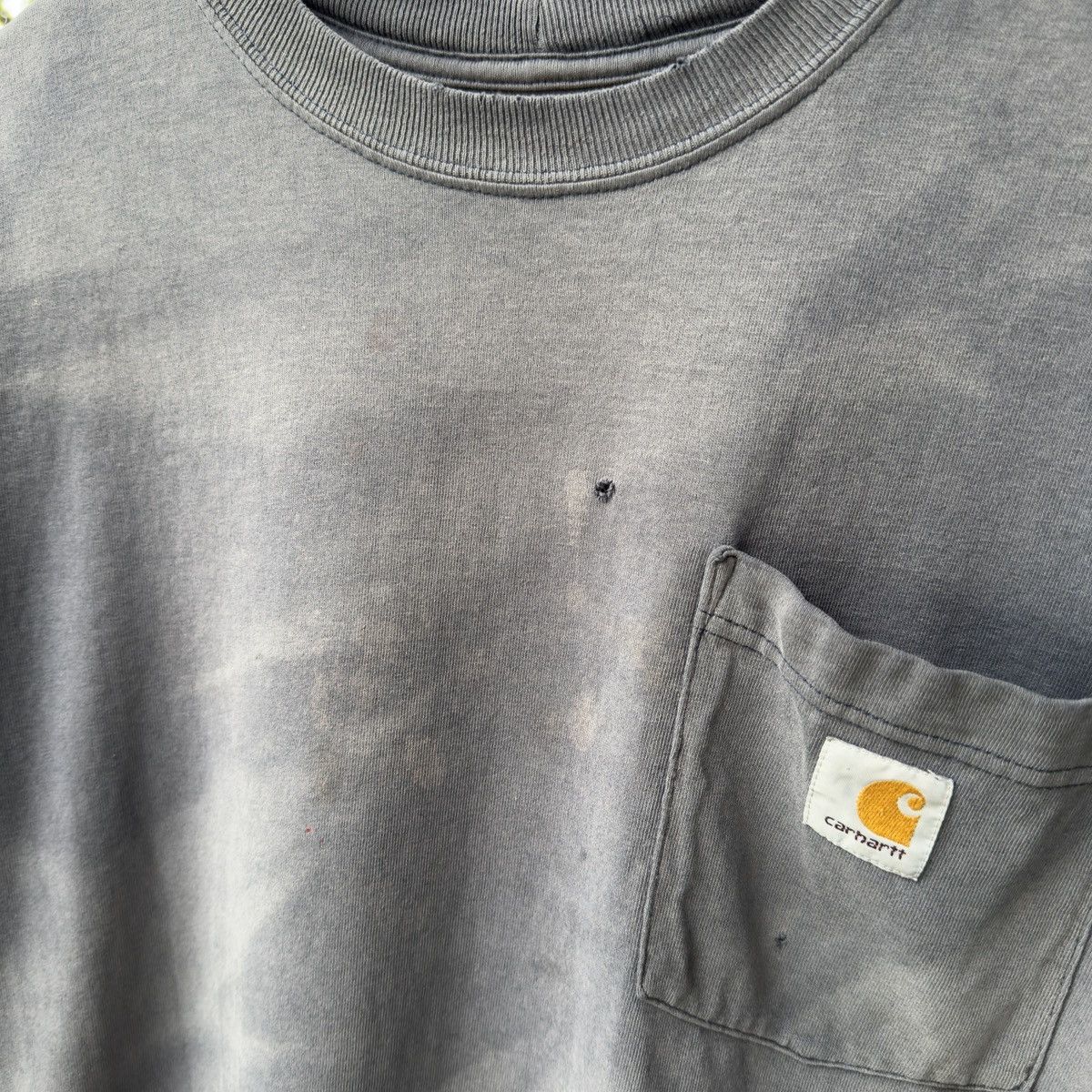 Carhartt Carhartt Thrashed Faded Dirty Distressed Shirt ERD Grunge Size US M / EU 48-50 / 2 - 8 Thumbnail