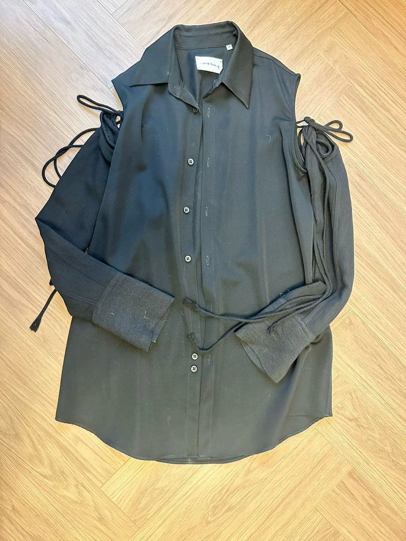 Song For The Mute Song For The Mute Open Shoulder Shirt Size XS / US 0-2 / IT 36-38 - 1 Thumbnail