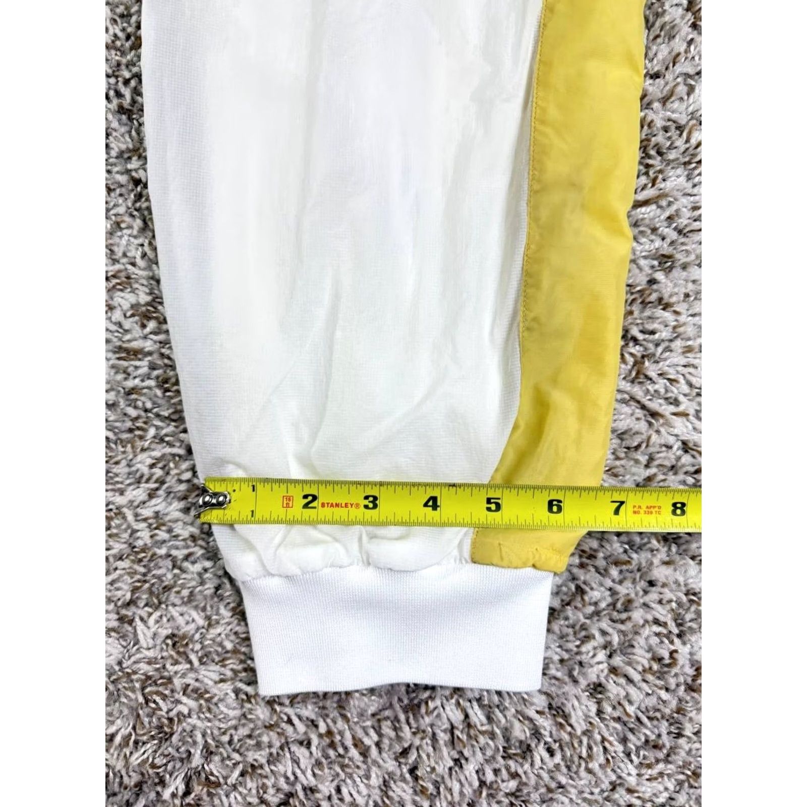 Hugo Boss HUGO BOSS Jogger Pants White Color Blocked Relaxed Drawstring Men's Small Pants S Jogger White Men Regular Size Regular Shirts? Size US 29 - 6 Thumbnail