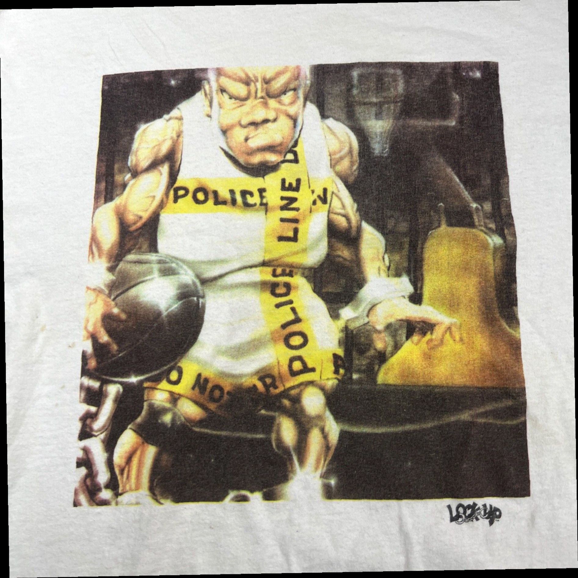 Other vintage Freaknic 1997 Rap tee Concert tee Lock Up Police Line Very rare Size Xl Size US XL / EU 56 / 4 - 5 Thumbnail