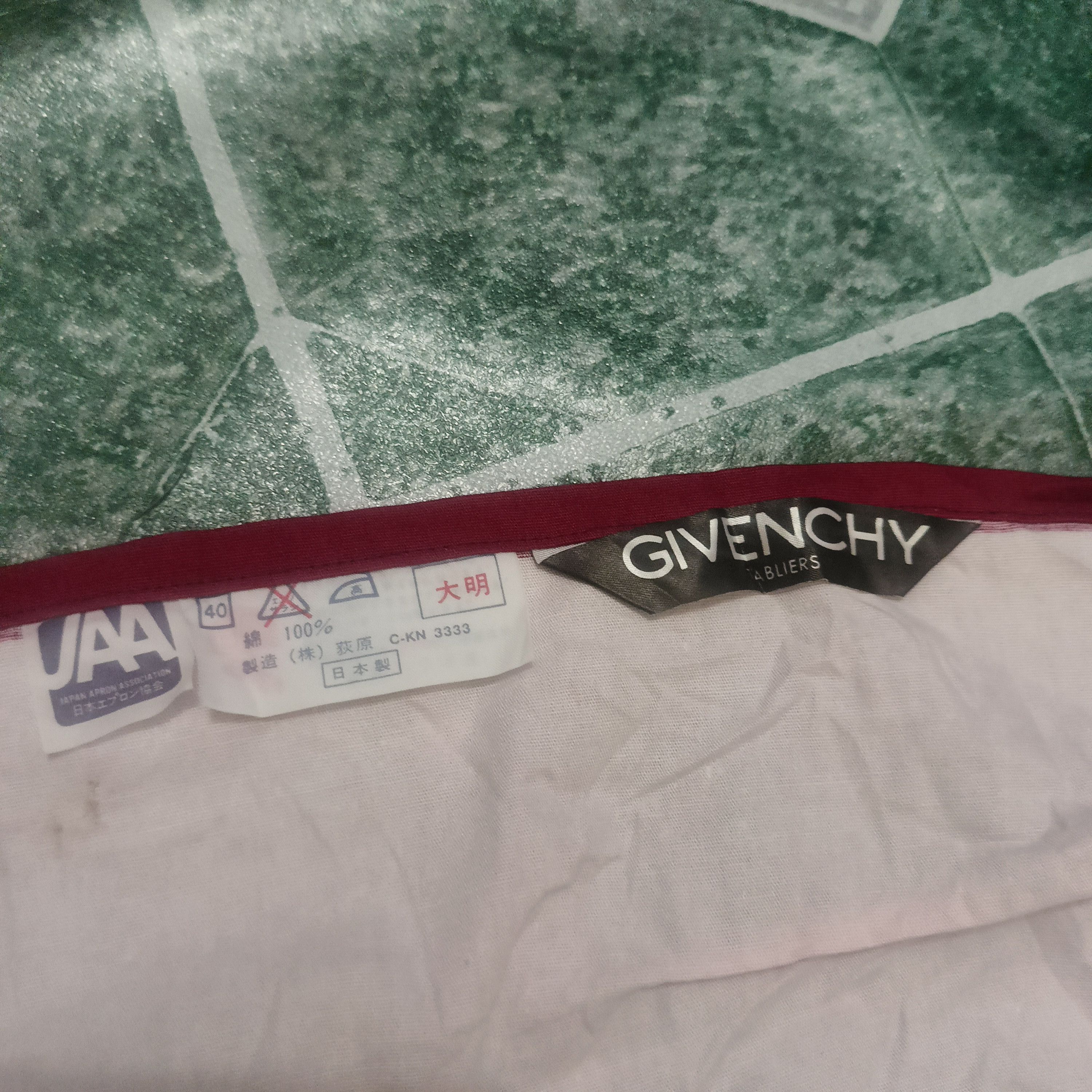 Givenchy Vtg Givenchy Tabliers Kitchen Apron Size ONE SIZE - 9 Thumbnail