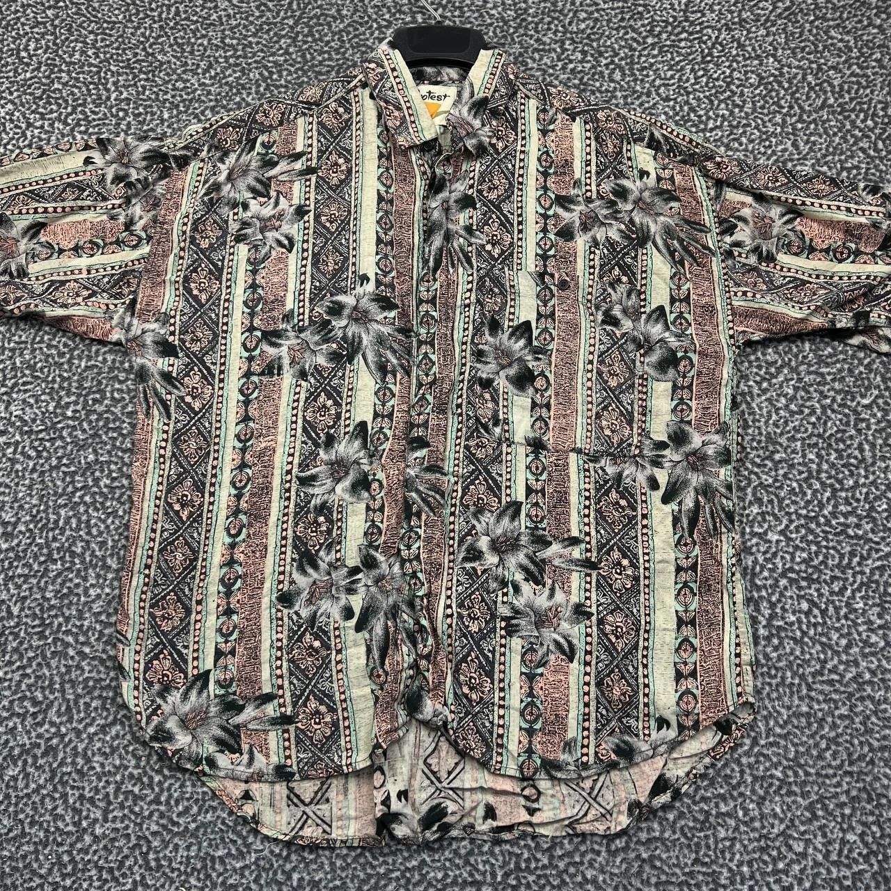 Other Protest Shirt Men Large Hawaiian Button Up Collared Size US L / EU 52-54 / 3 - 1 Thumbnail