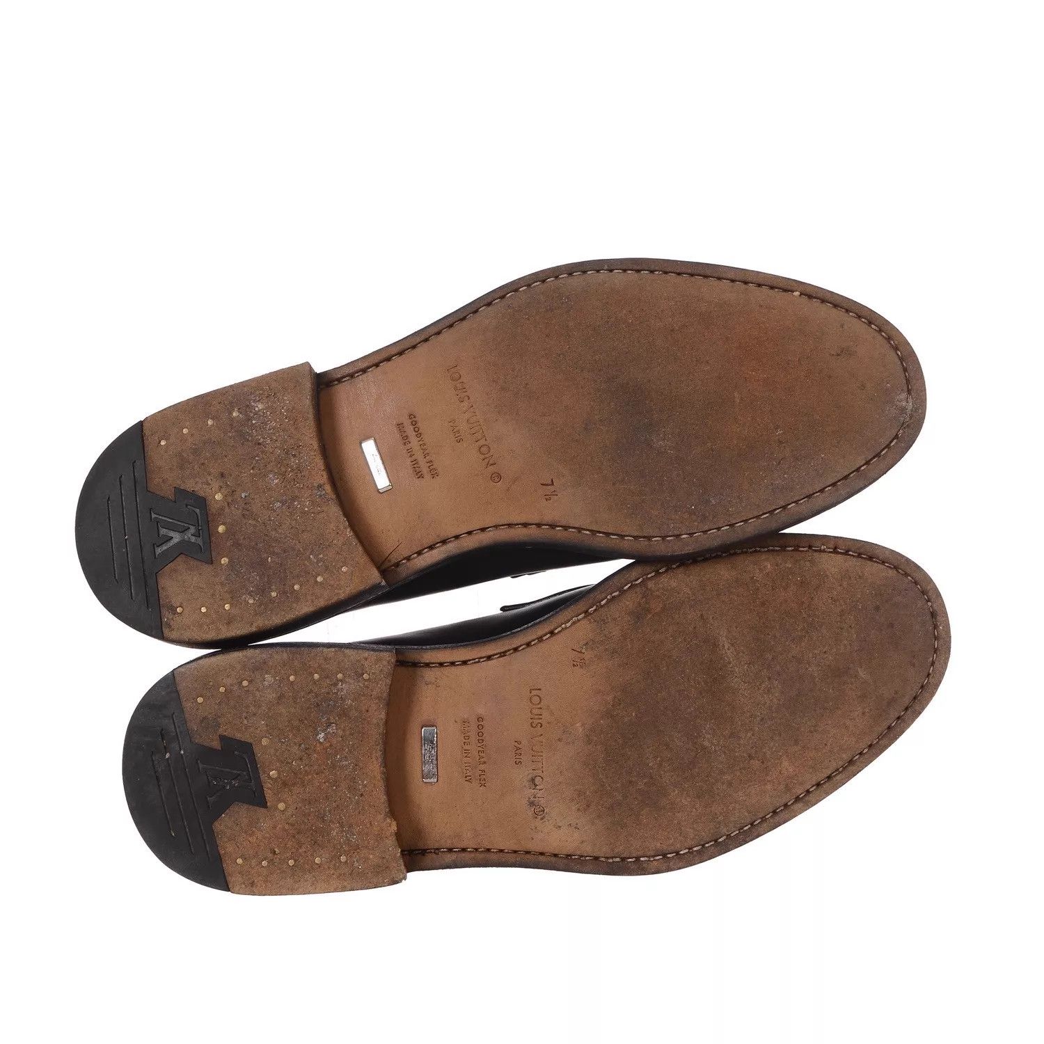 Louis Vuitton LV men's leather shoes 41.5 Size US 8.5 / EU 41-42 - 2 Thumbnail