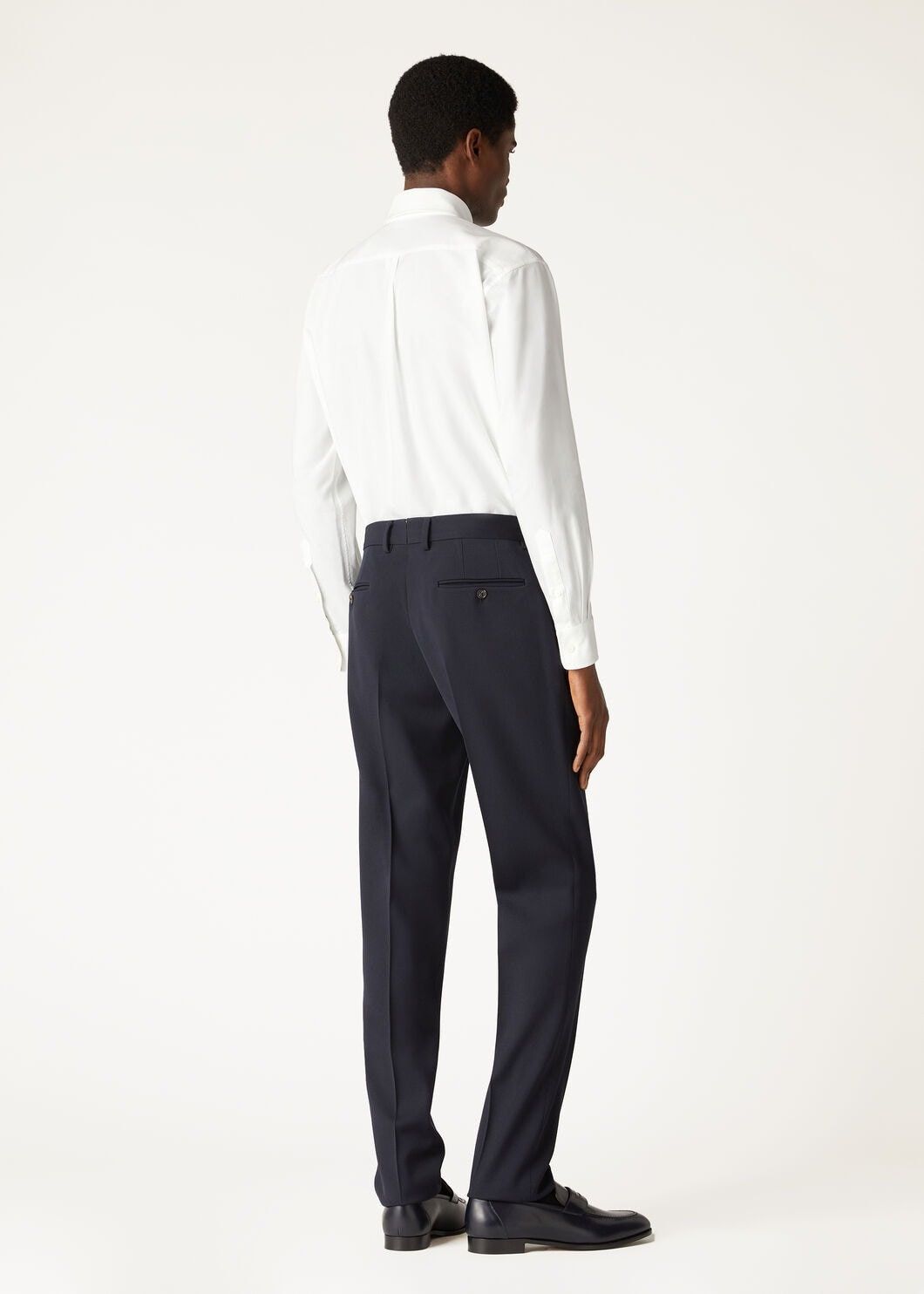 Loro Piana o1w1db10725 FAO7555 Elia Shirt in White Size US S / EU 44-46 / 1 - 5 Thumbnail