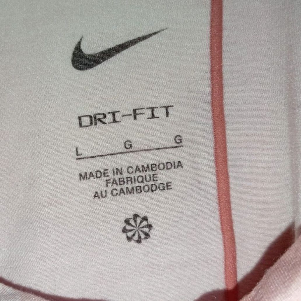 Nike Nike Dri-FIT Tie-Dye Tank Top Size L Orange Knit Sleeveless Size L / US 10 / IT 46 - 4 Thumbnail