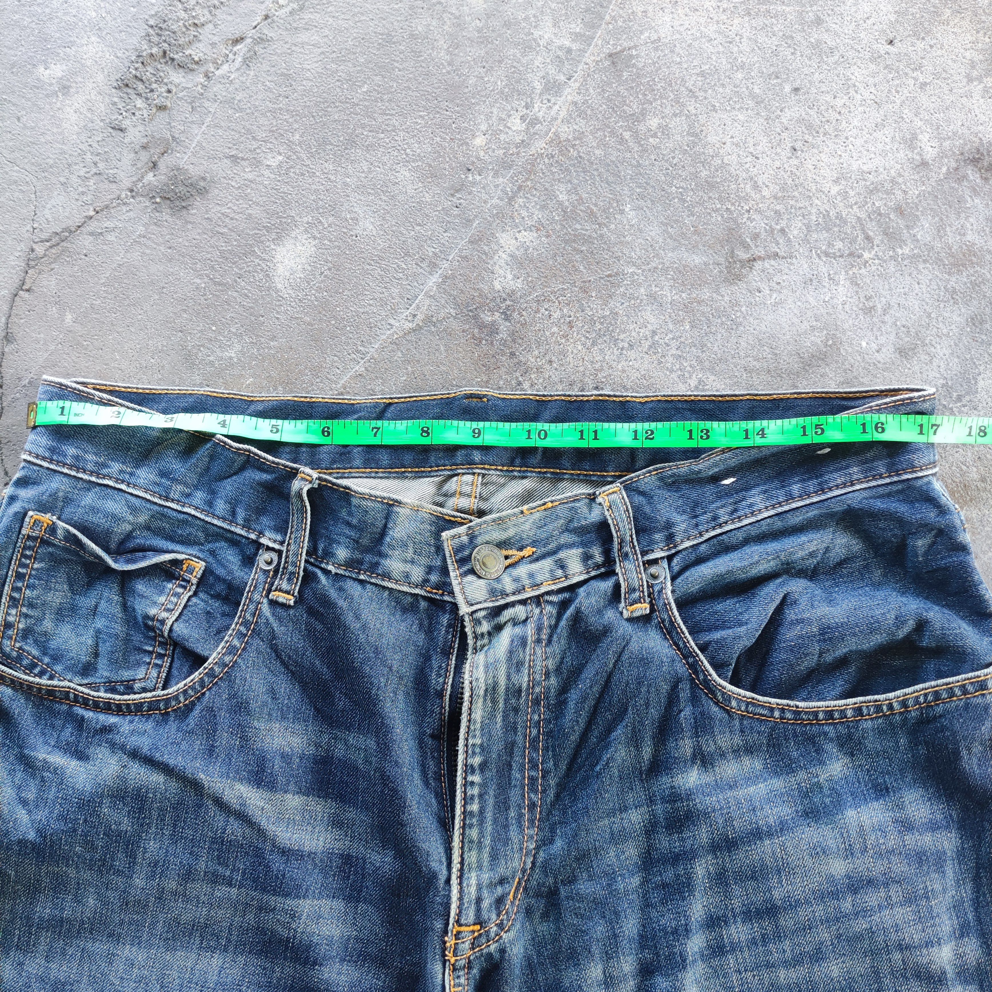Japanese Brand Vintage Topvalu Brand Buggy Jeans Distressed Pants Size US 34 / EU 50 - 7 Thumbnail