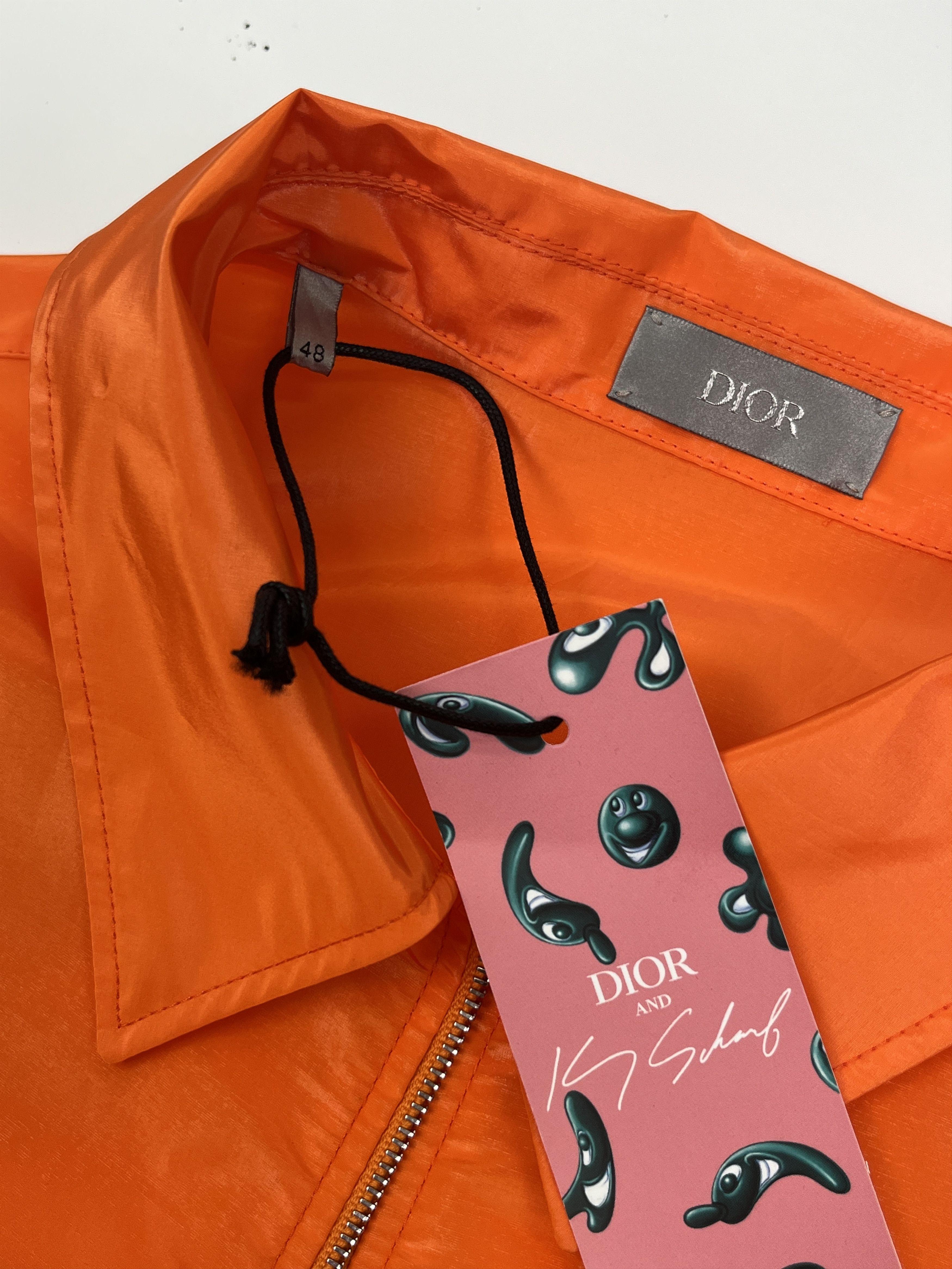 Dior Dior Orange Zip Up Jacket Size XL / US 12-14 / IT 48-50 - 8 Thumbnail
