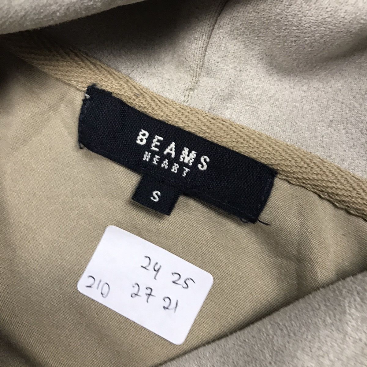 Beams Plus BEAMS HOODIES CREAM COLOUR Size US S / EU 44-46 / 1 - 9 Thumbnail