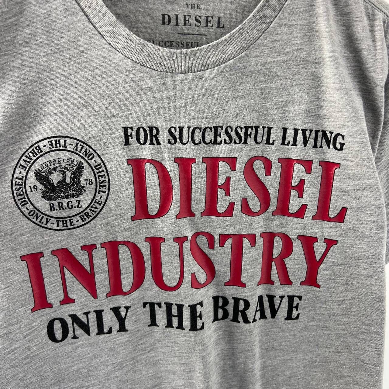 Diesel Diesel Industry Only The Brave Y2k Style Tee-Shirt Big Logo Size US M / EU 48-50 / 2 - 3 Thumbnail