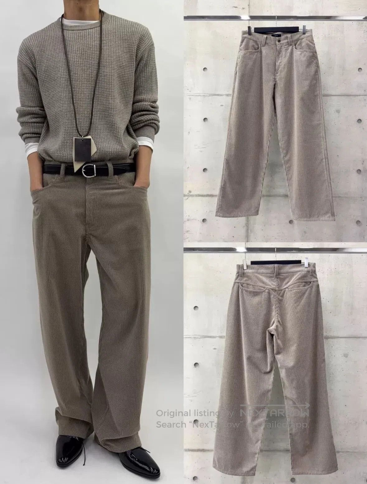 Vuja De gray textured long sleeve sweater. Size US XS / EU 42 / 0 - 6 Thumbnail