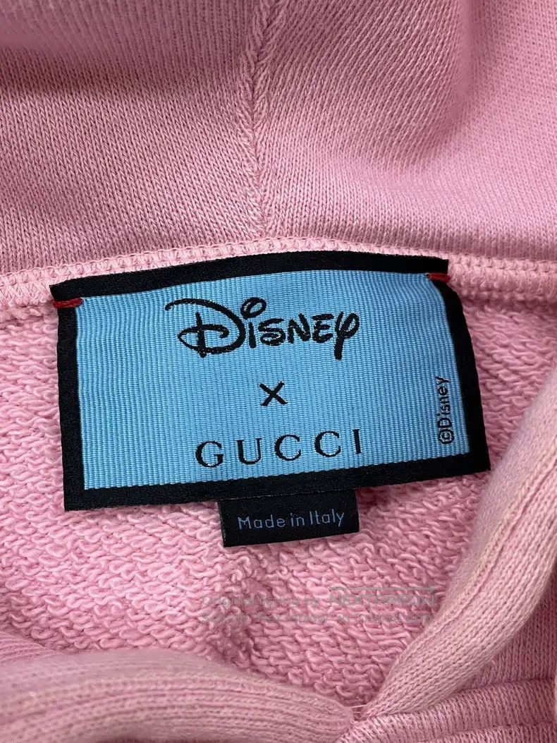 Gucci Gucci Pink embroidered Donald Duck hooded sweatshirt Size S / US 4 / IT 40 - 4 Thumbnail