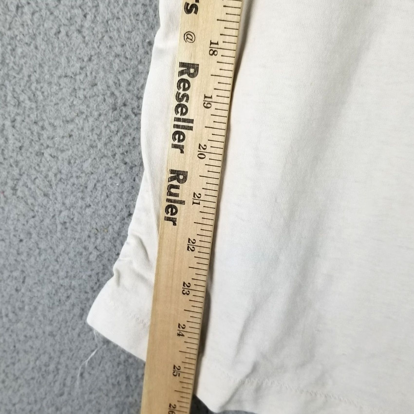 Vintage VTG Keco 96.5 Oklahoma City Country Radio Station T-Shirt Medium Mens White 80s 90s Music Cowboy Stitch Logo Double Sided Slim FOTL T-Shirt Size US M / EU 48-50 / 2 - 5 Thumbnail