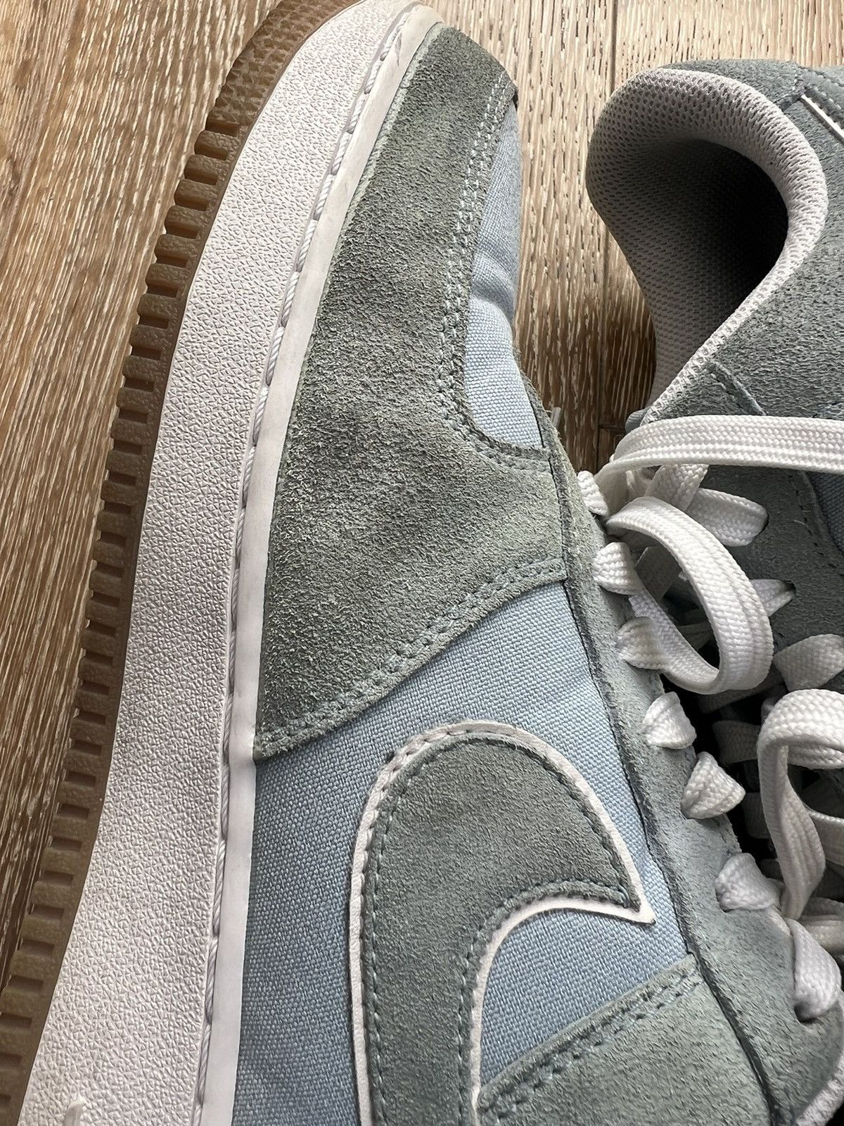 Nike Nike Air Force 1 Low Light Armory Blue Sneakers Size US 9.5 / EU 42-43 - 4 Thumbnail