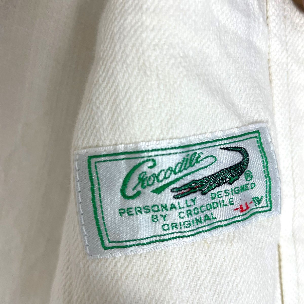 Lacoste Vintage Lacoste Vest Denim Jacket Crocodile Designer Zipp Up Size US M / EU 48-50 / 2 - 9 Thumbnail