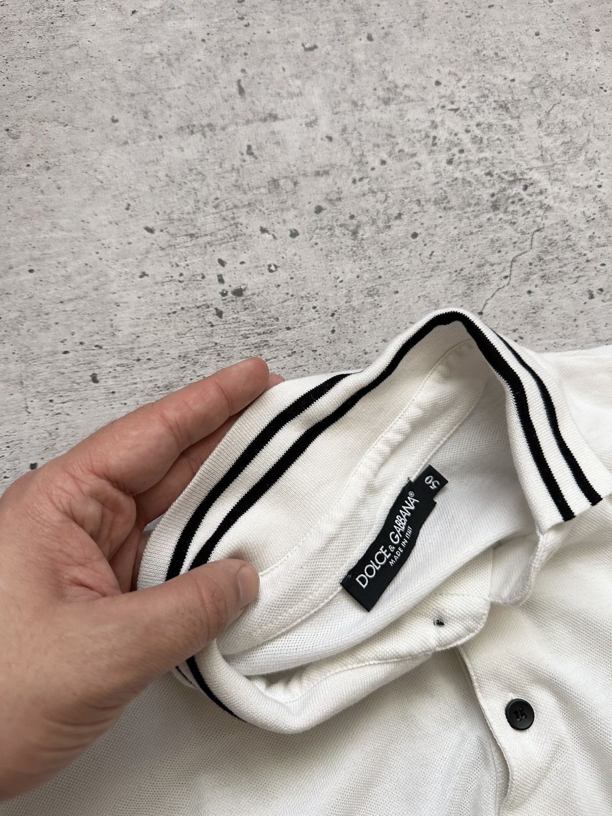 Dolce & Gabbana Vintage Dolce Gabbana Milano White Polo Size US M / EU 48-50 / 2 - 11 Thumbnail