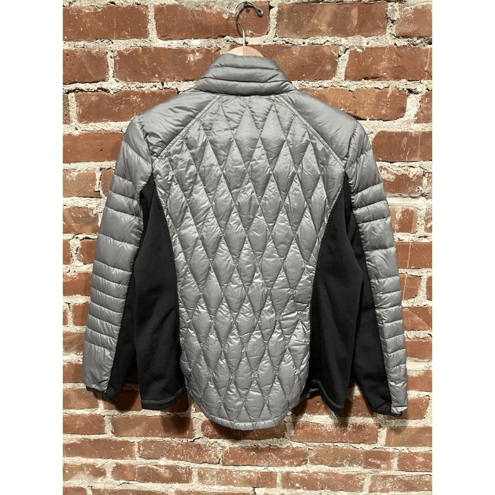 Vintage 32 Degree Heat Womens Jacket Large Puffer Gray Nylon Polyester Lined Filled Size L / US 10 / IT 46 - 3 Thumbnail