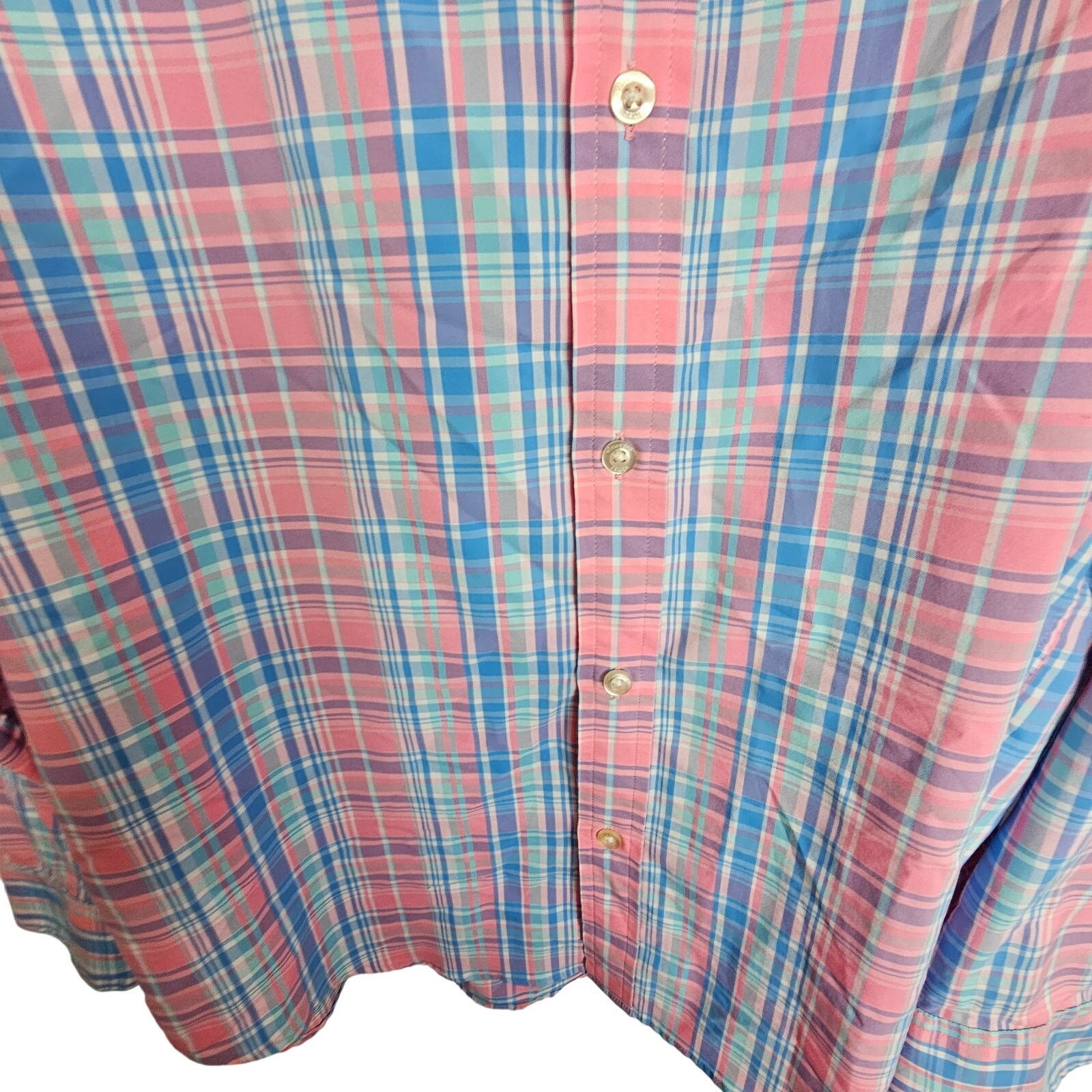 Vineyard Vines Vineyard Vines Mens Plaid Whale Shirt Sz XL Preppy Nantucket Size US XL / EU 56 / 4 - 3 Thumbnail