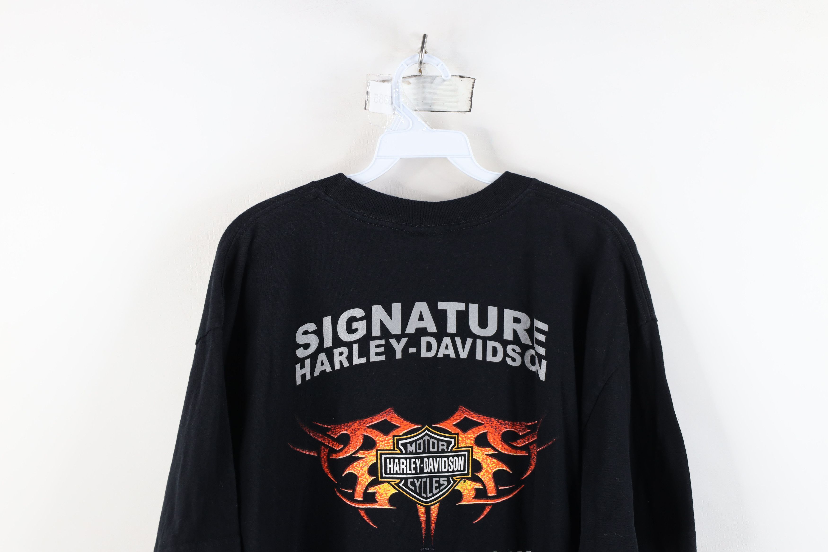Harley Davidson Vintage Y2K 2004 Harley Davidson Eagle Wings T-Shirt USA Size US XL / EU 56 / 4 - 12 Thumbnail