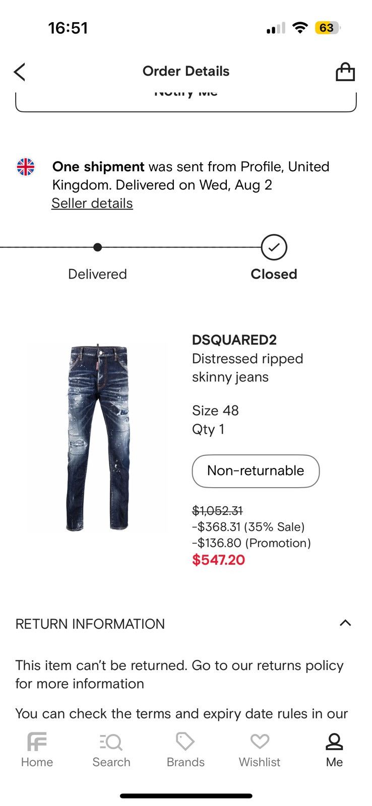 Dsquared2 Dsquared2 authentic blue paint splattered jeans Size US 32 / EU 48 - 9 Thumbnail