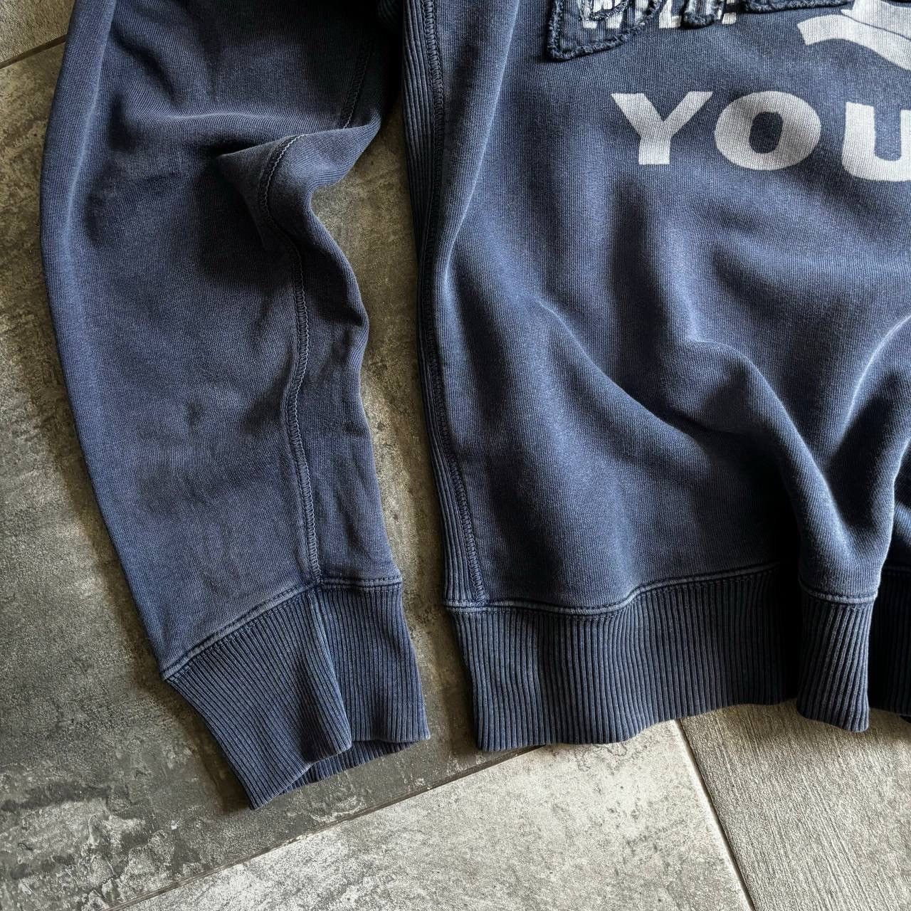 Diesel Vintage Japanese Style Diesel Sweatshirt Big Logo Y2K 00s Size US XXL / EU 58 / 5 - 8 Thumbnail