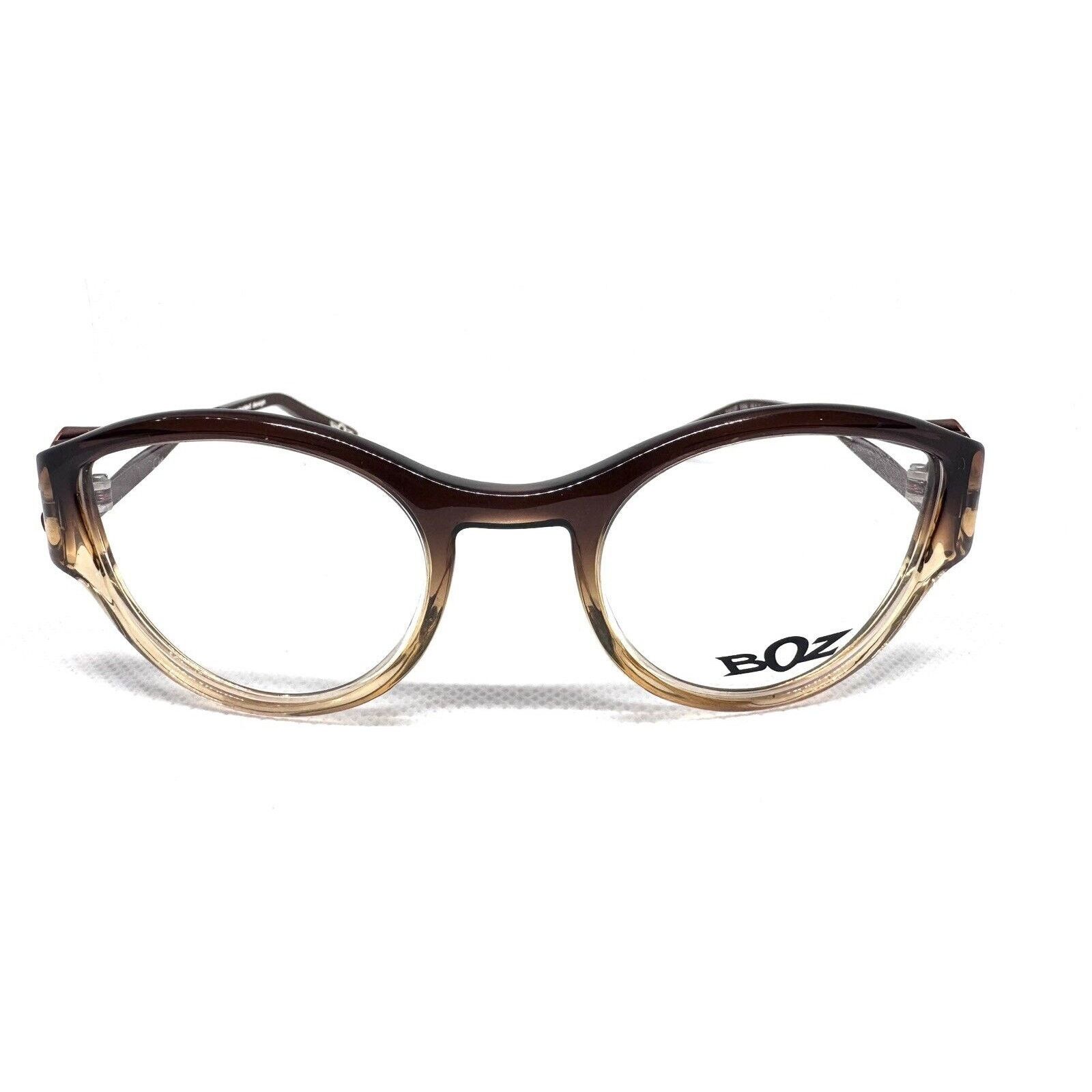 J.F. REY BOZ EYEGLASSES BY JF REY PIN UP 9394 BROWN 48.5 19.5 132 Size ONE SIZE - 9 Thumbnail