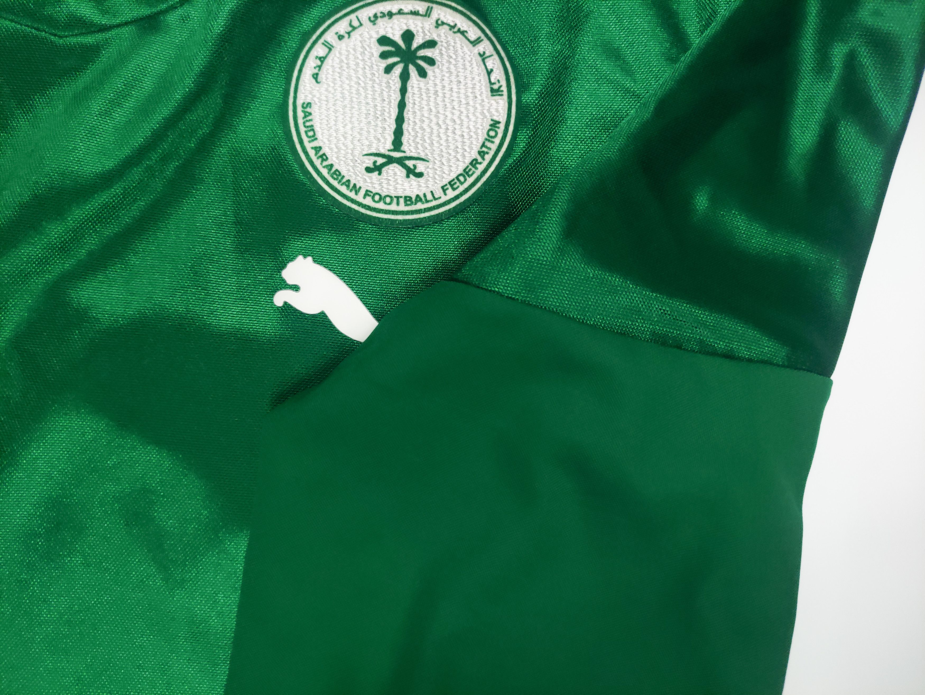 Puma Saudi Arabia 2008 2009 Puma Longsleeve Home Shirt Kit Jersey Size US L / EU 52-54 / 3 - 5 Thumbnail