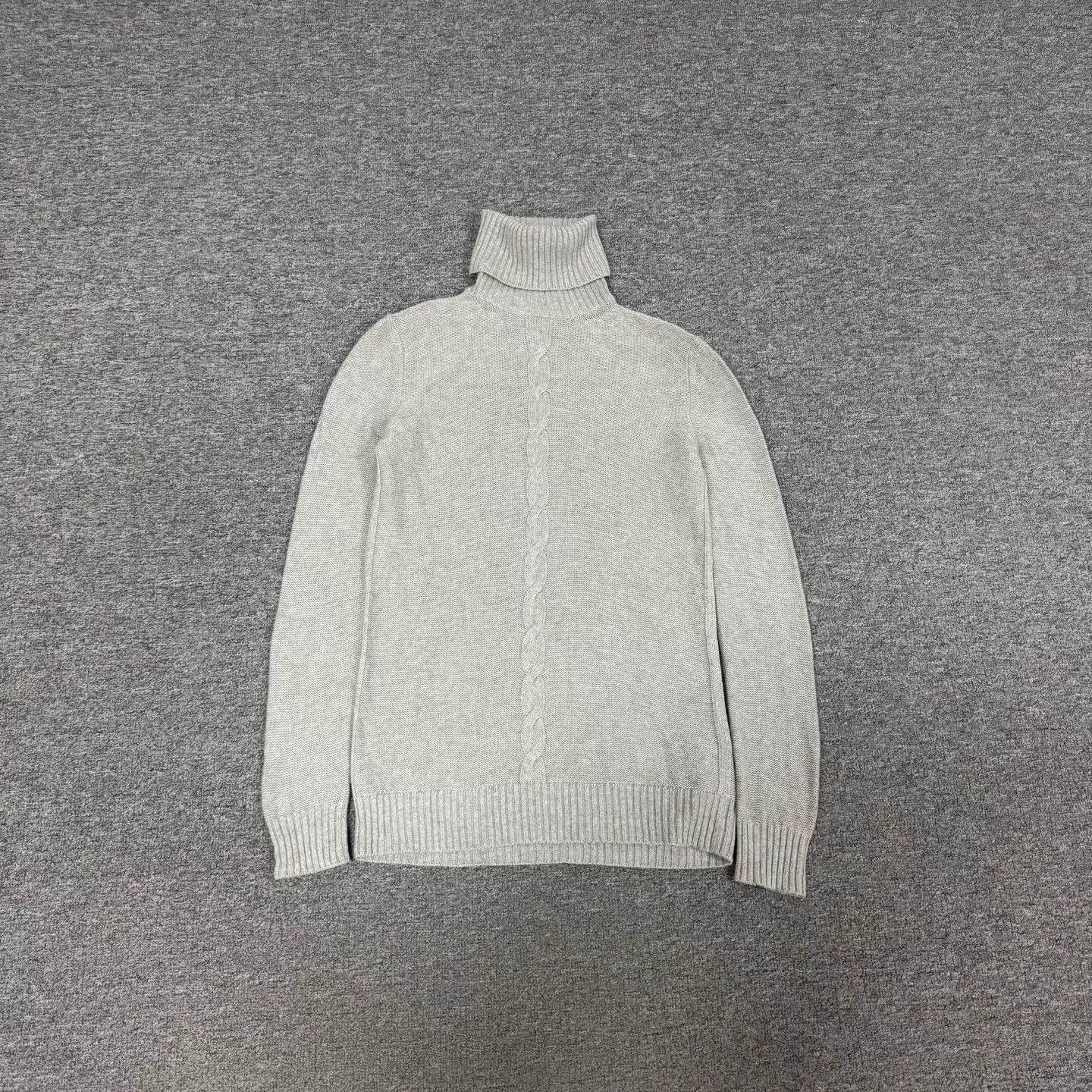 Loro Piana Loro Piana Cashmere Turtleneck 42 99New Cable Knit Size M / US 6-8 / IT 42-44 - 1 Thumbnail