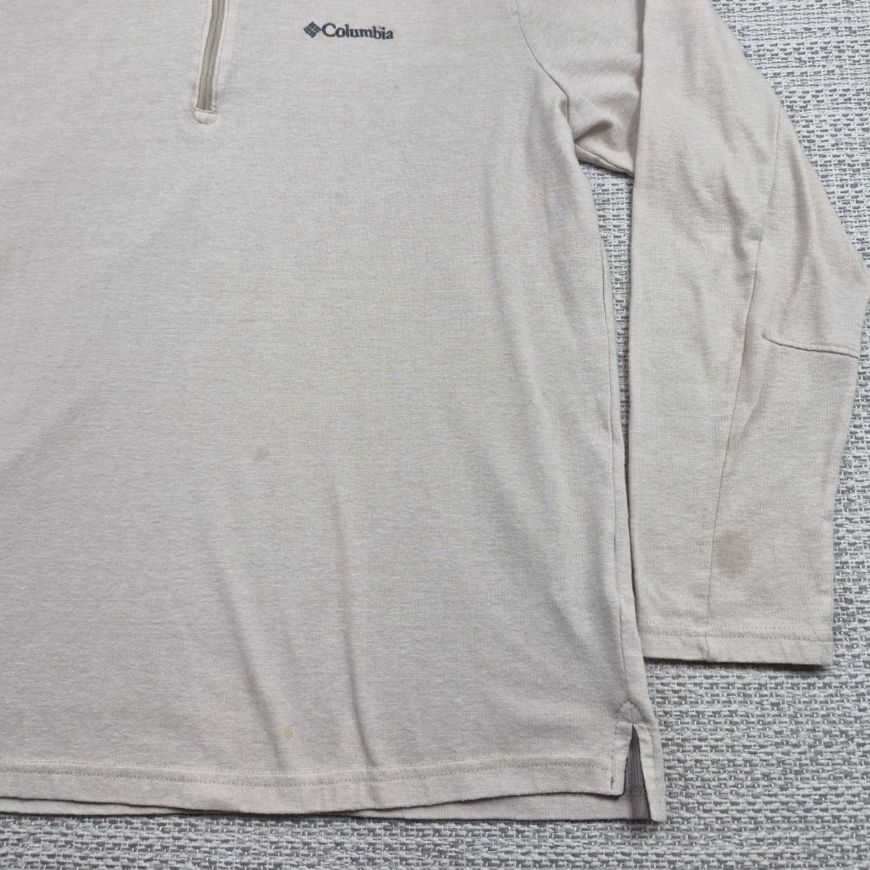 Vintage Columbia Pullover Mens Large Beige 1/4 Zip Long Sleeve Casual Shirt Hiking Size US L / EU 52-54 / 3 - 2 Thumbnail