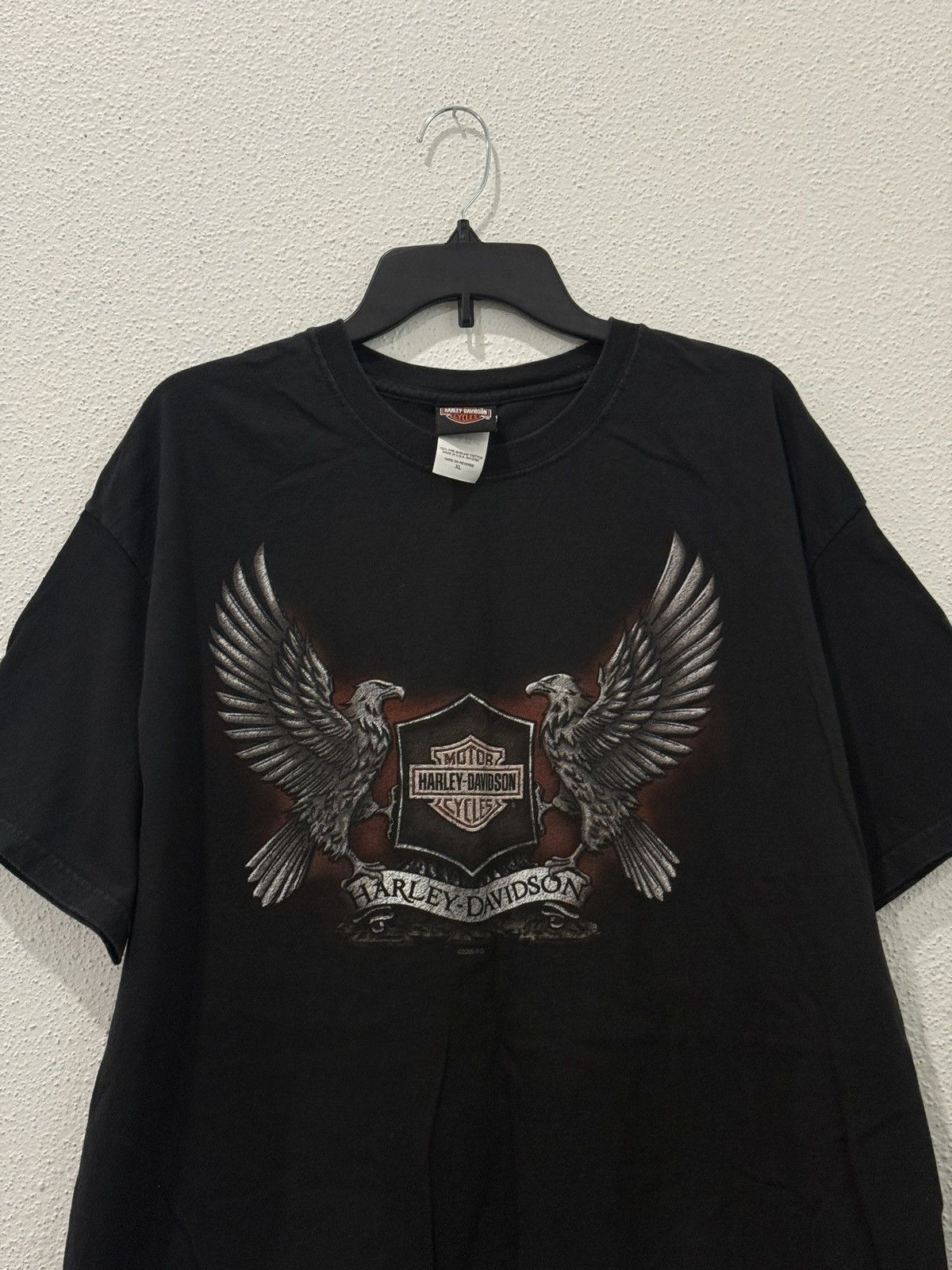 Harley Davidson Vintage Y2K Warrens Harley Davidson Salinas CA 2005 XL USA Size US XL / EU 56 / 4 - 4 Thumbnail