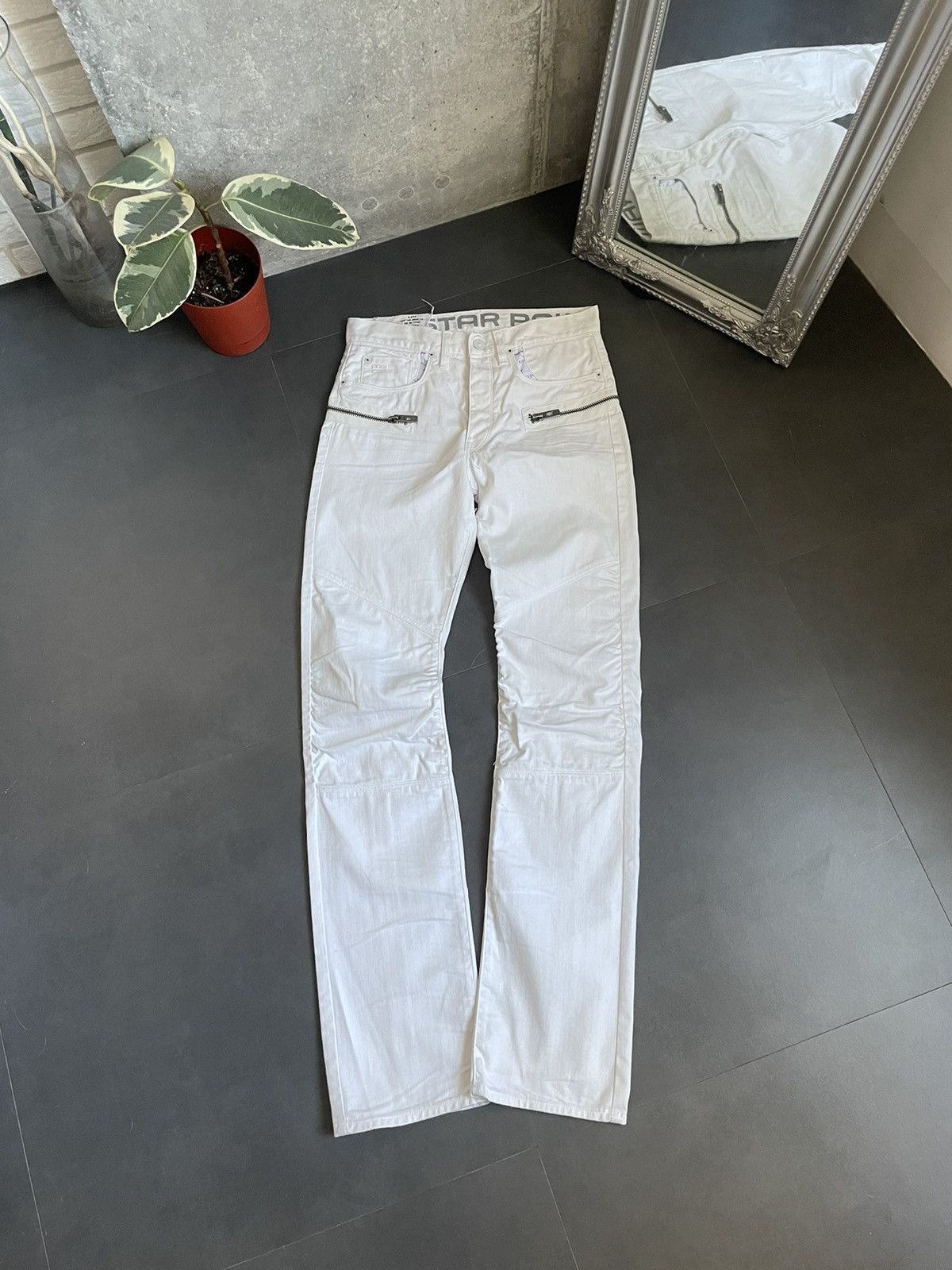 G-Star Rare G Star Raw 3301 Plus Sudden Zip Denim 3D Pant Y2k 31x34 Size US 31 - 1 Thumbnail
